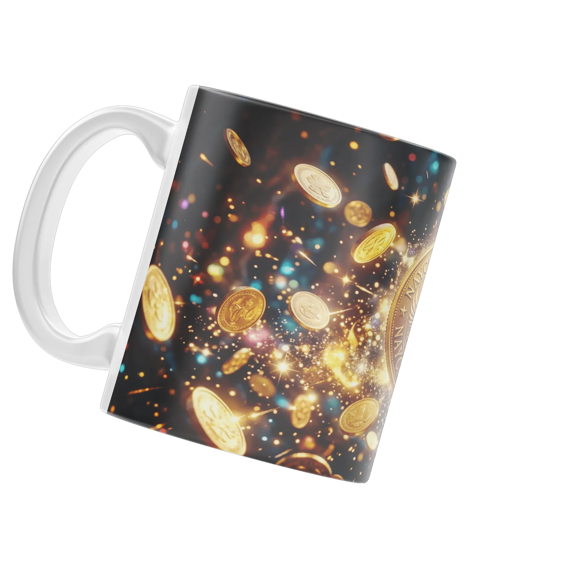Caneca Medalha Dourada com Logo Nightchronstremers 325ml - Imagem 3