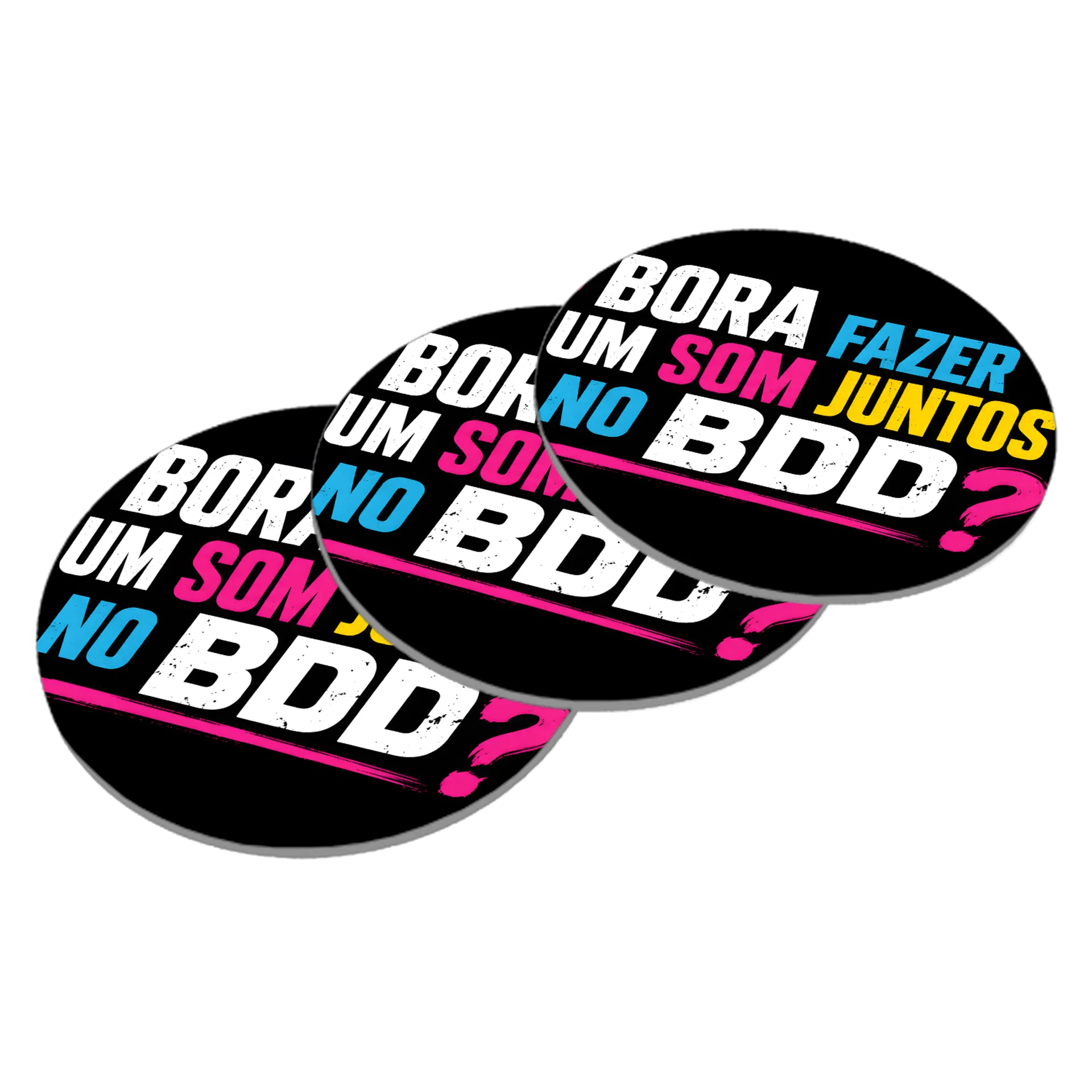 Porta-copos personalizado BDD bora fazer um som? - Imagem 2
