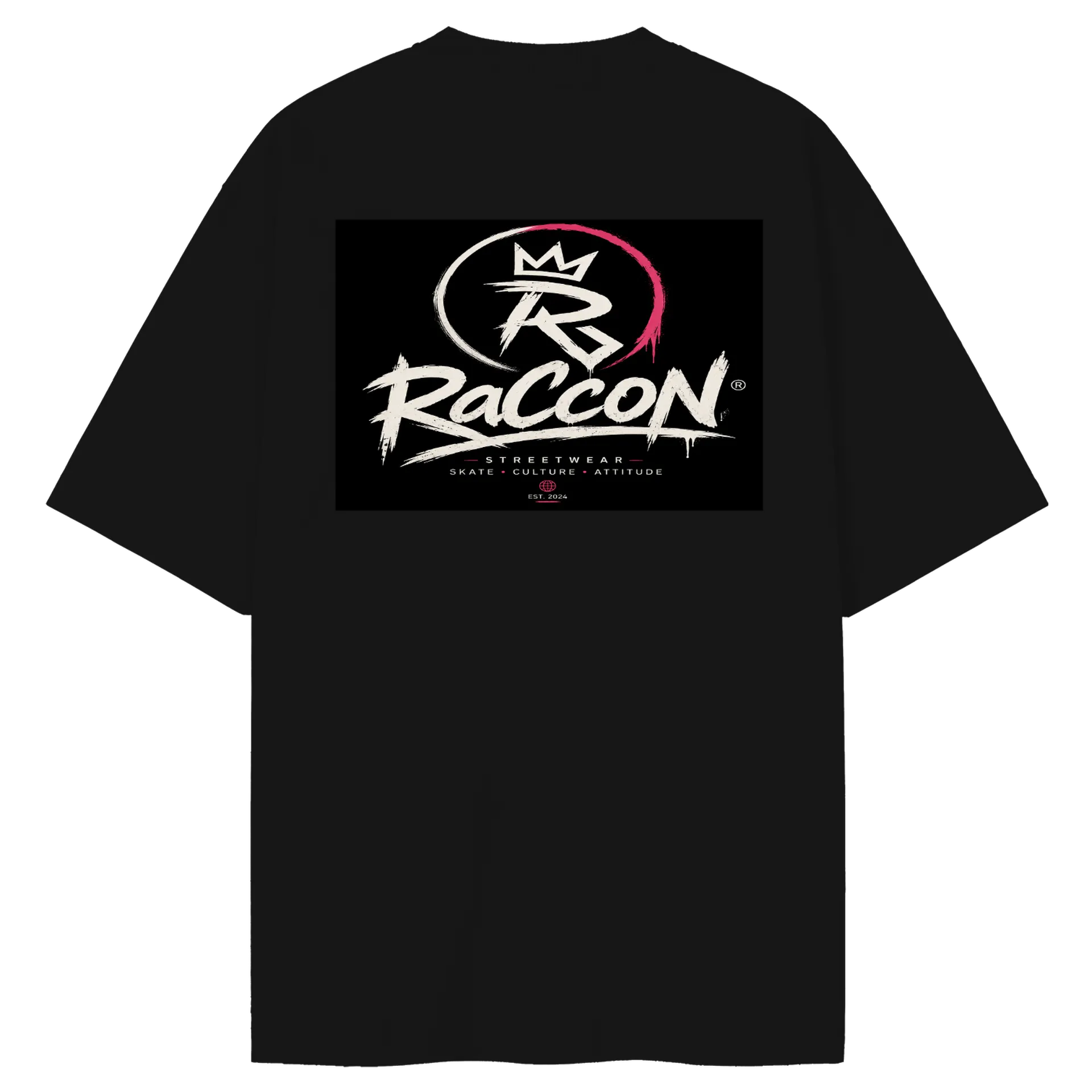 Camiseta Oversized de Raccon — imagem 2 de 6