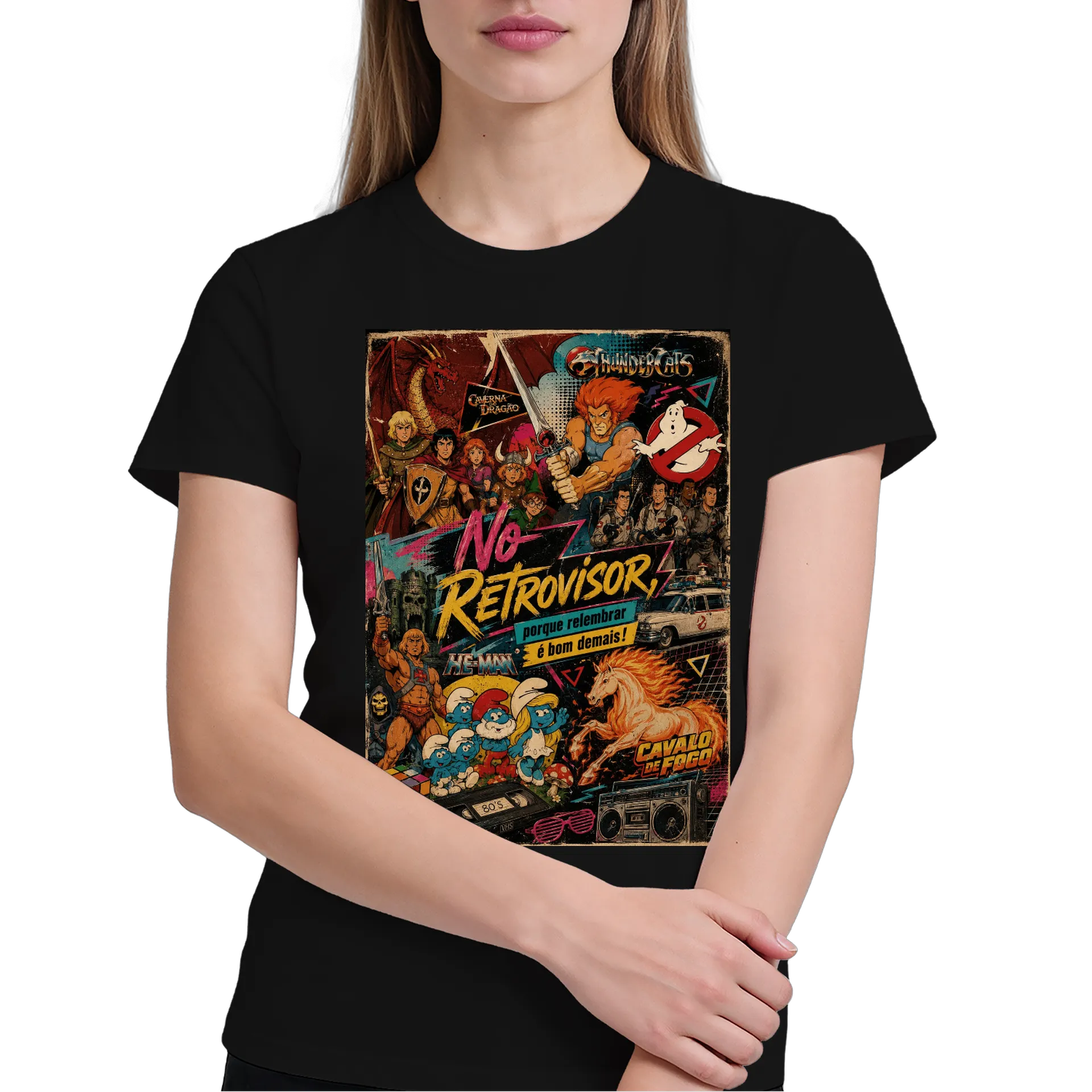 Camiseta Desenhos anos 80 - Imagem 4