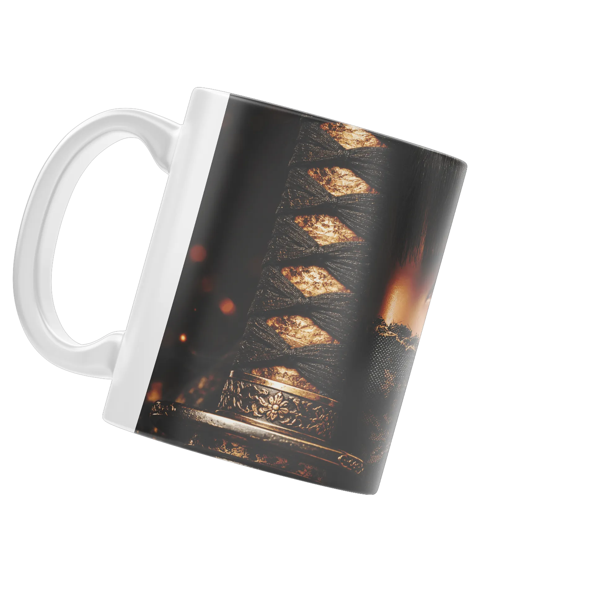 Caneca Ninja com Katana Estilo Realista 325ml - Imagem 3