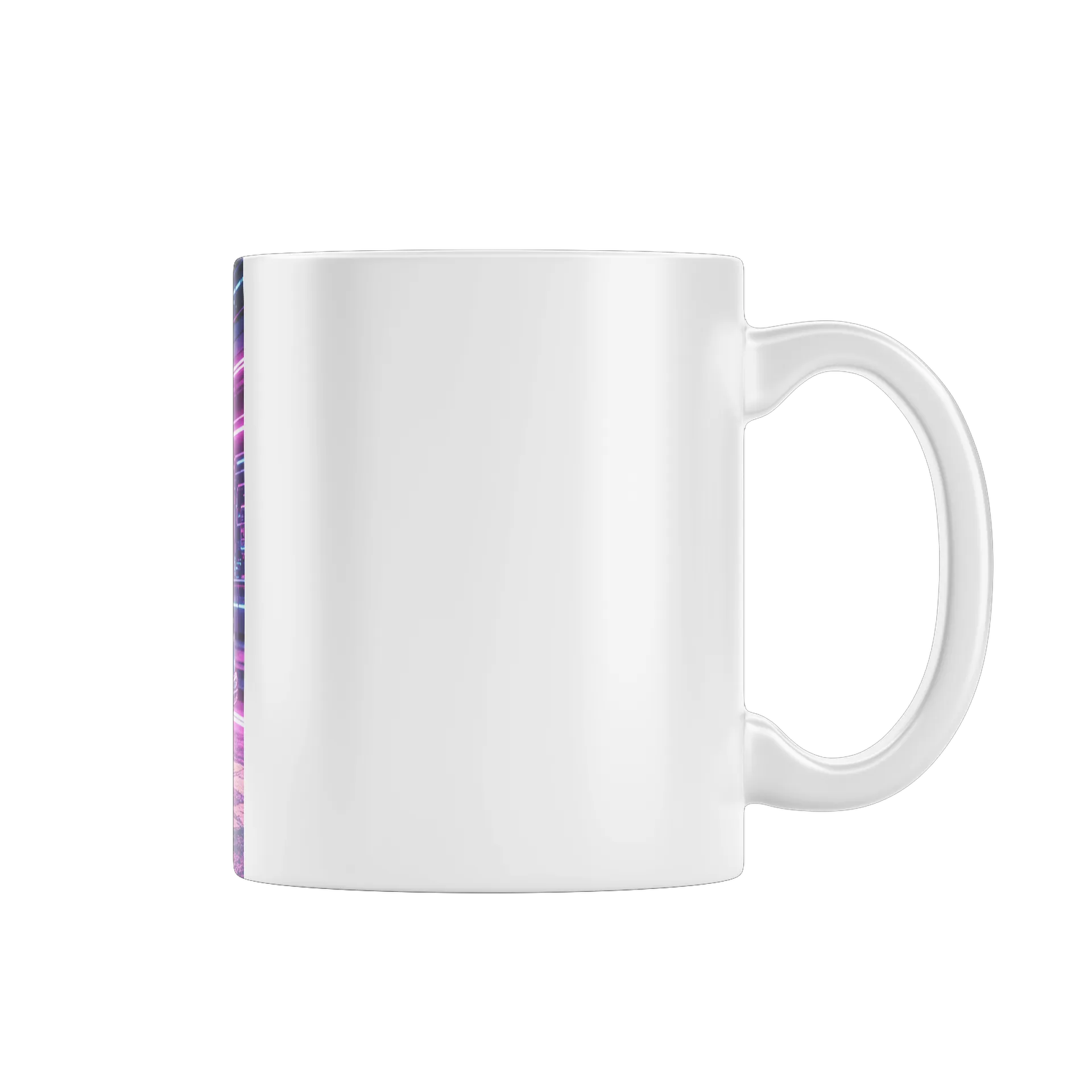 Caneca Estampa Carro 60s Neon 325ml - Imagem 1