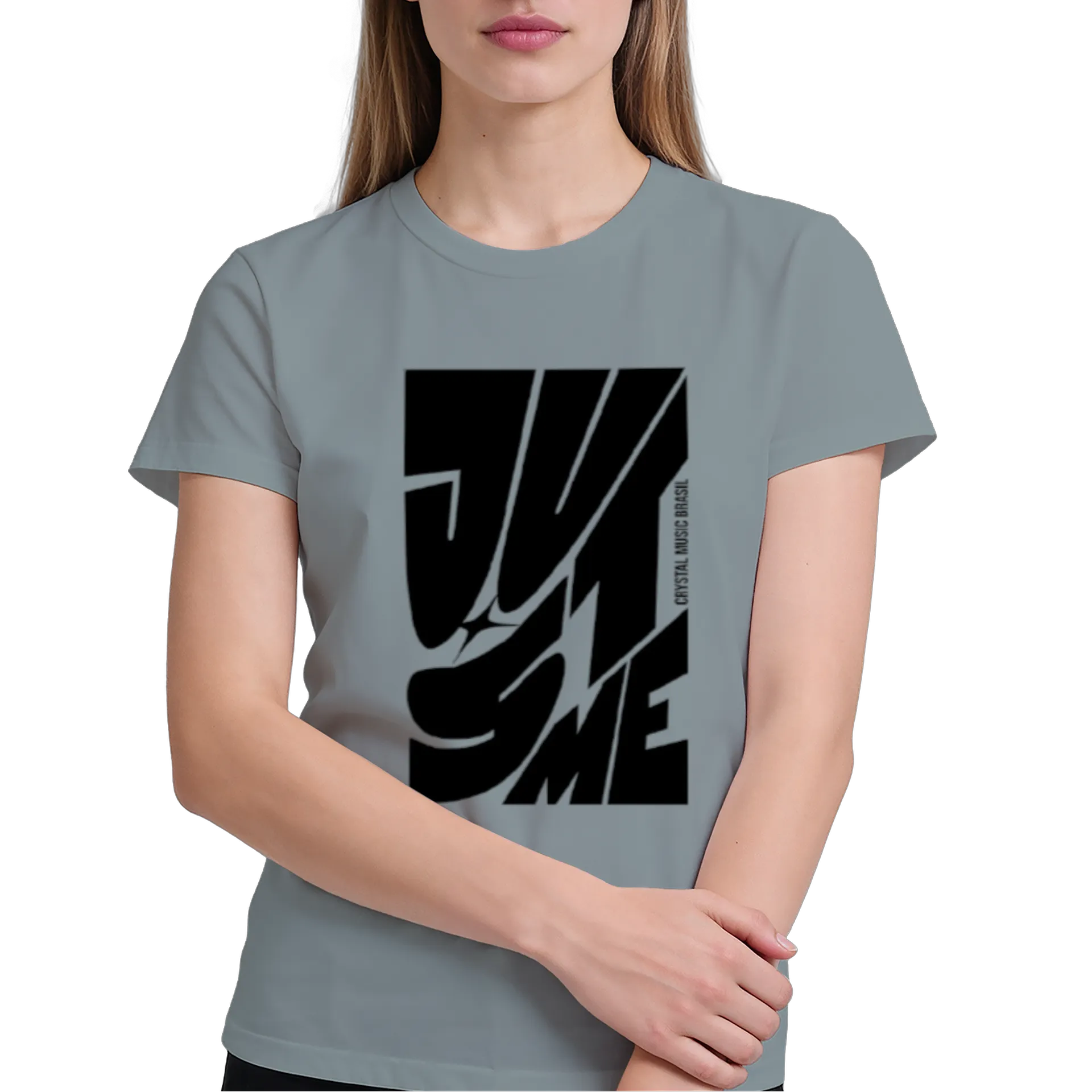 Camiseta CMB "Just Me" - Cinza - Imagem 4