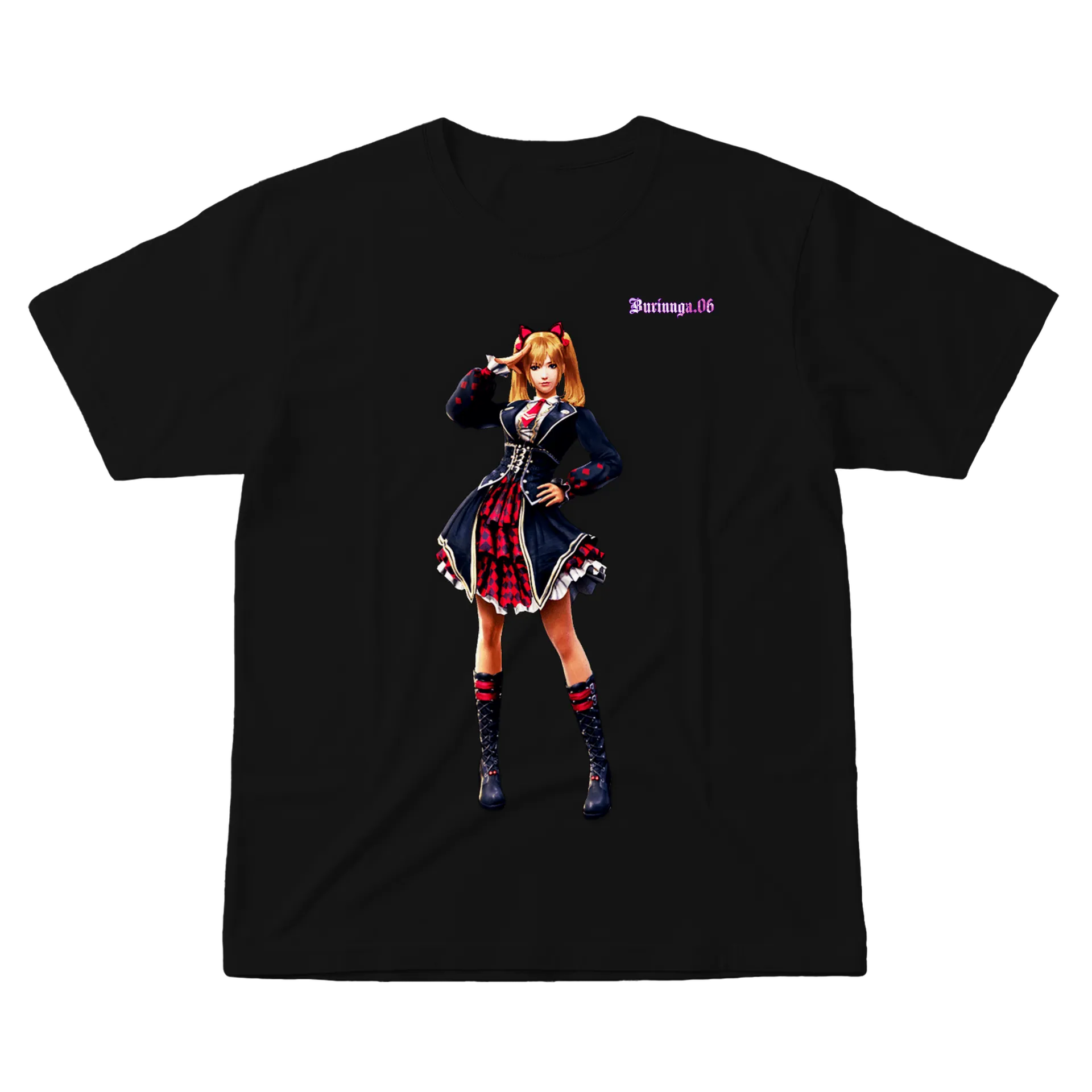 Camiseta personalizada FREE FIRE CAROLINE - Imagem 1