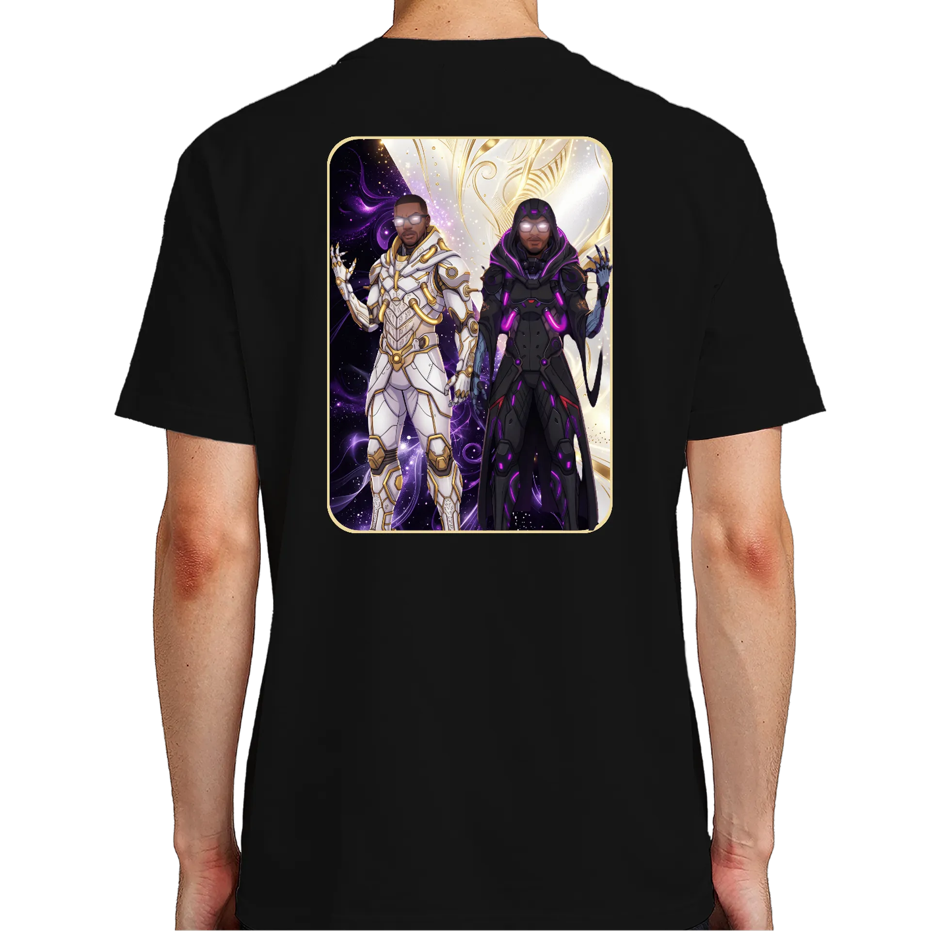Camiseta Personalizada Preto 100% Algodão - Imagem 7