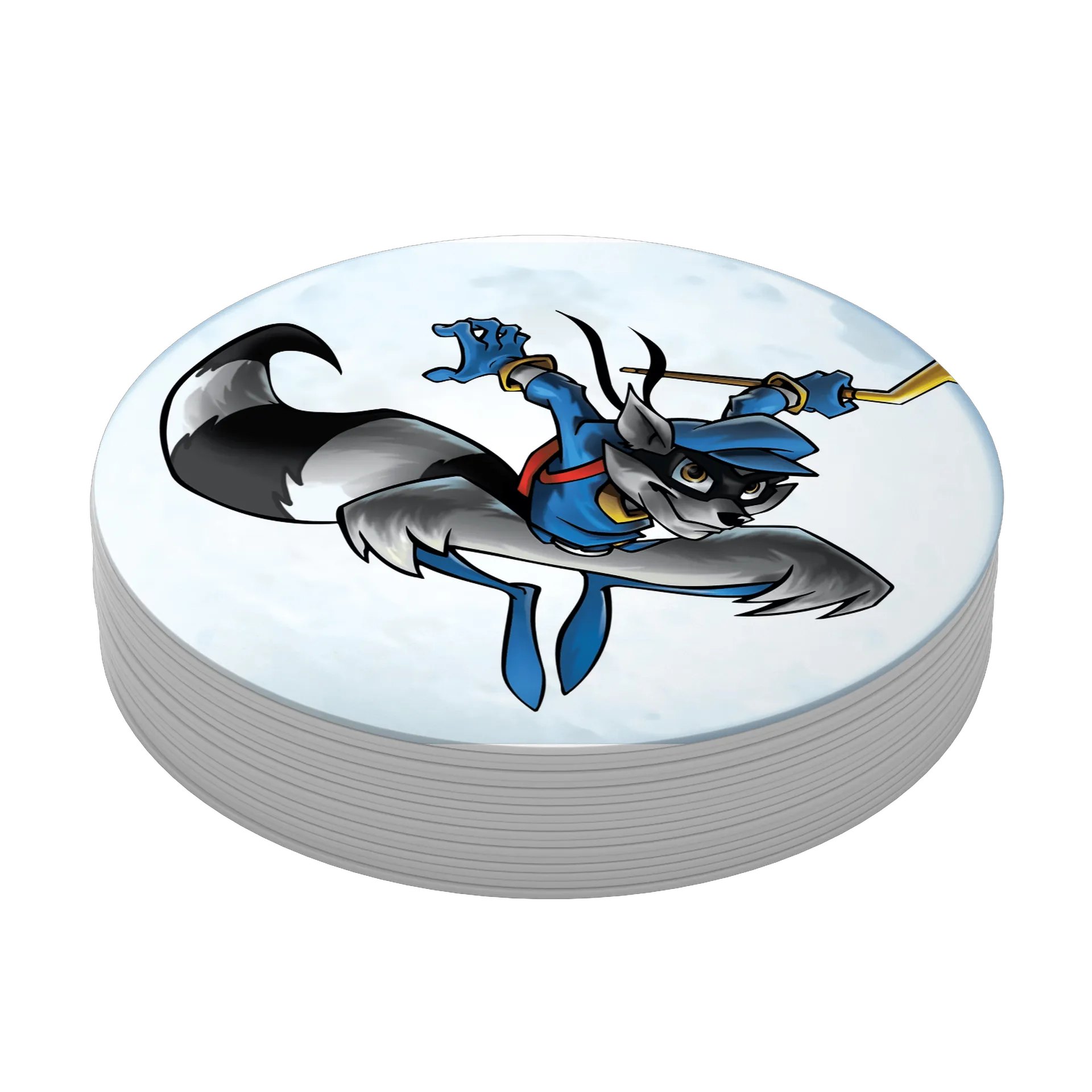 Porta-copo MDF Ladrão Estilo Cartoon - Imagem 4