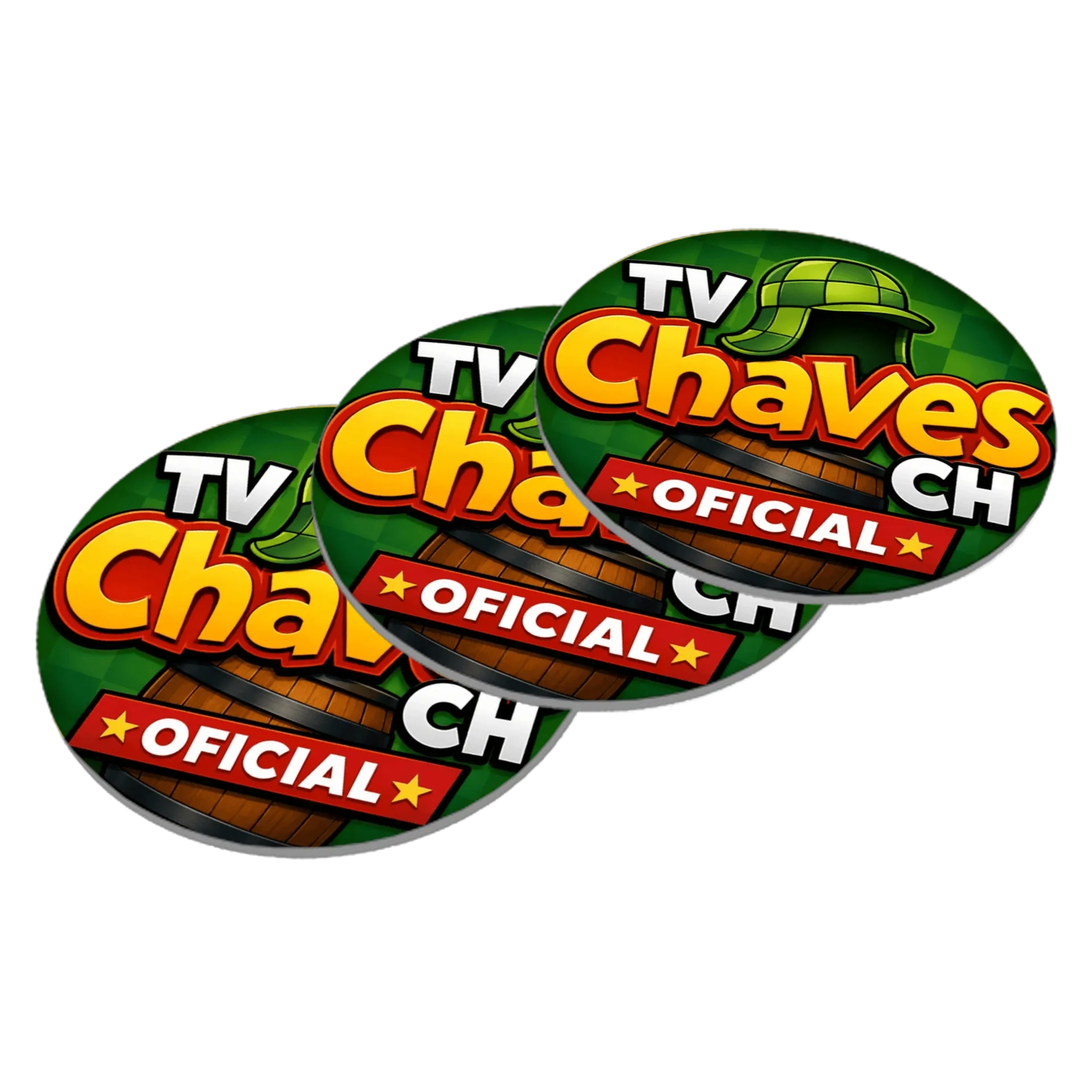 Porta-copos personalizado tvchaveschoficial  - Imagem 3