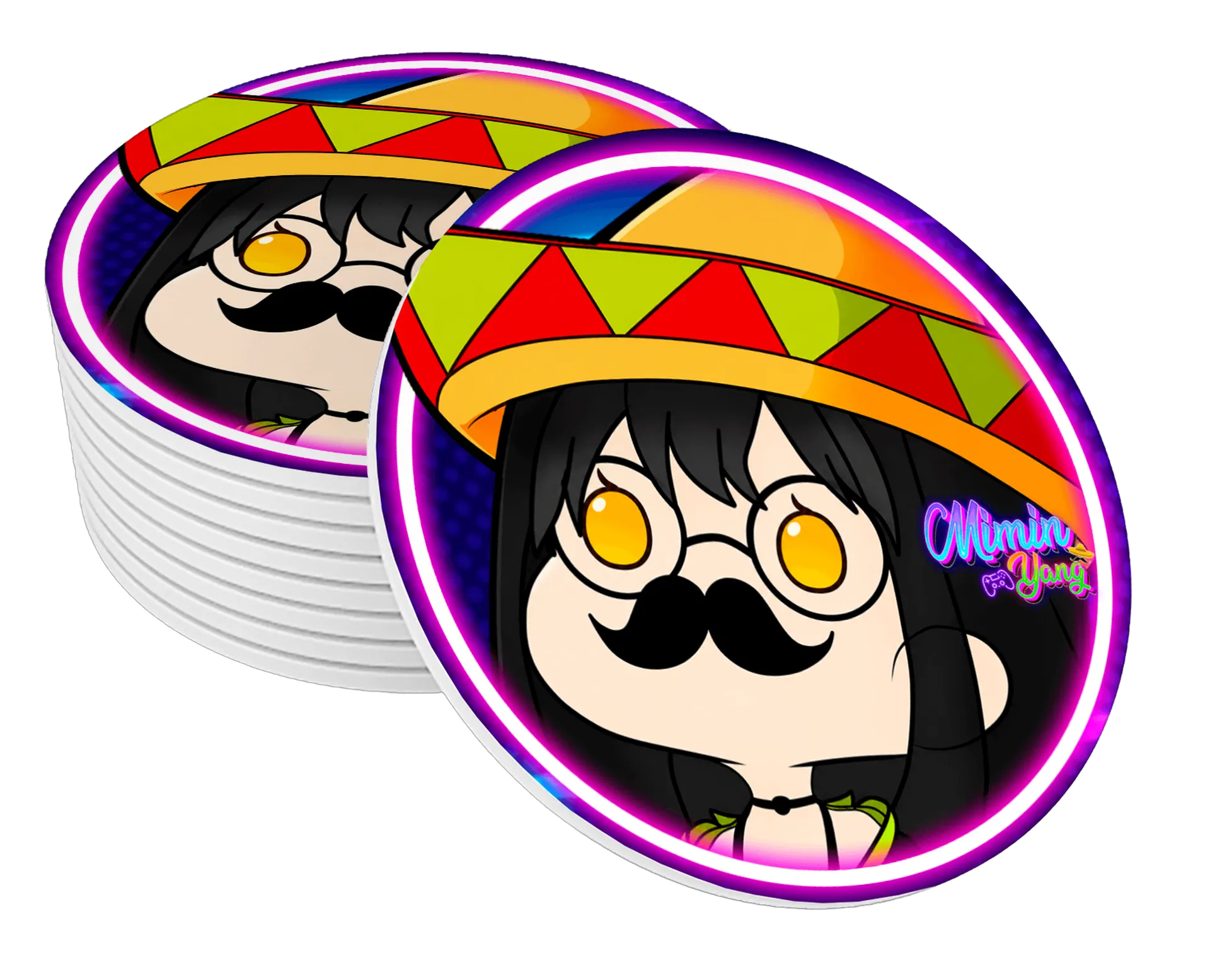 Porta-Copos Oficial Mimin_Yang - Imagem 1