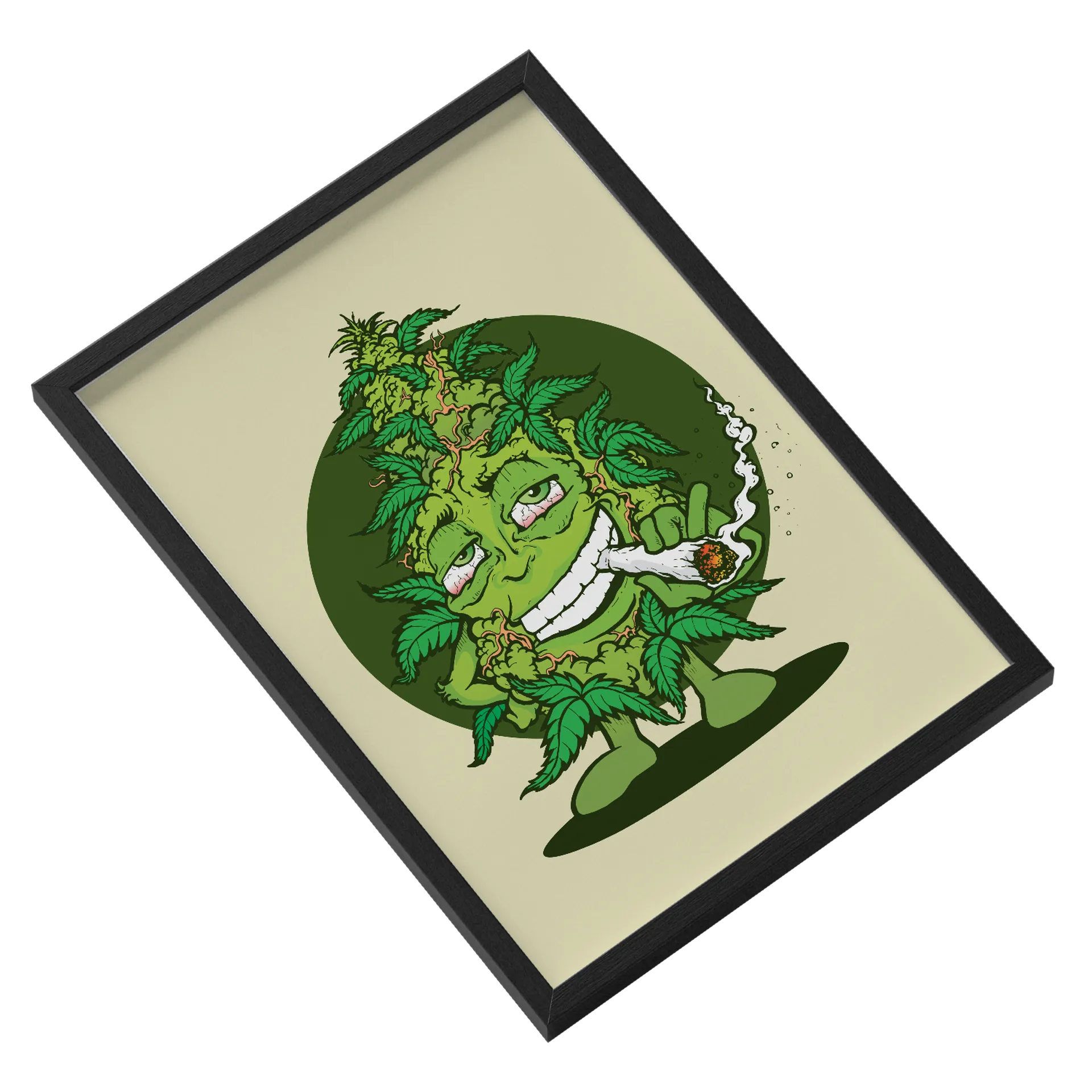 Quadro Personagem Bud Sorridente A3 - Imagem 2