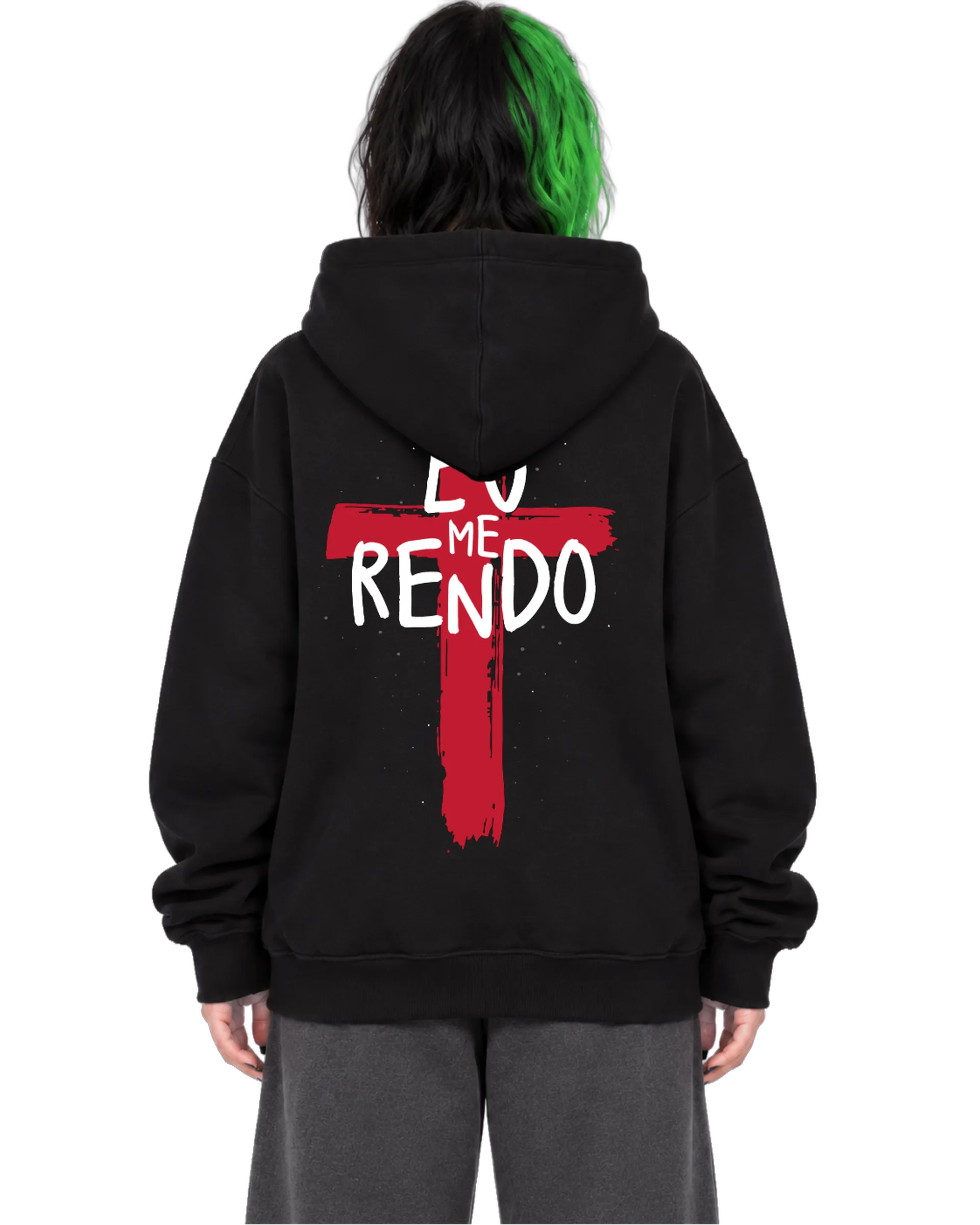 Blusa Moletom Canguru Estampa Tipográfica É o Meu Reino de PUBLI UP  — imagem 2 de 6
