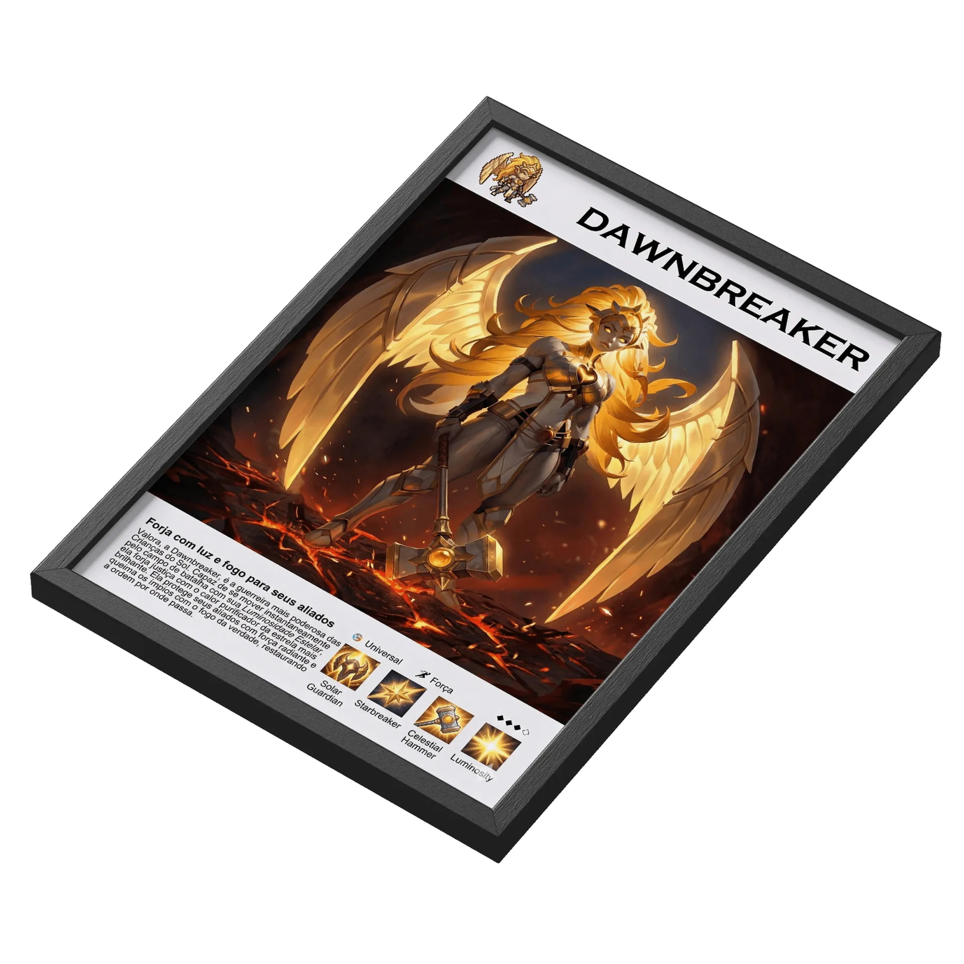 Quadro A3 Dawnbreaker Exclusivo - Imagem 3
