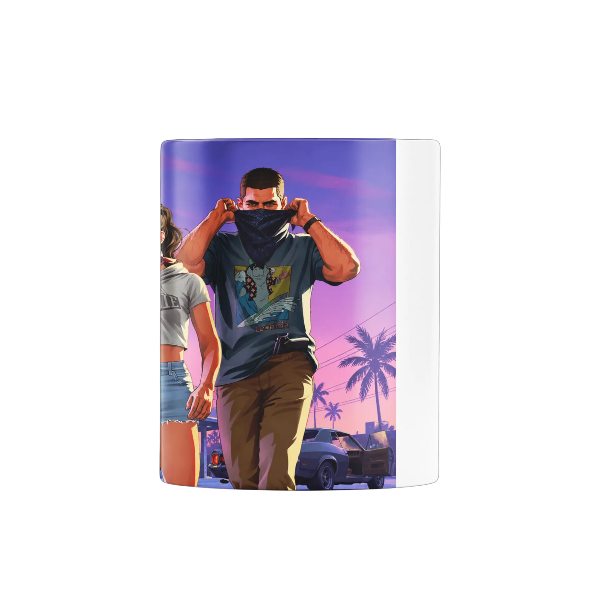 Caneca GRAND THEFT AUTO VI de VINNY KBULOSO OFICIAL — imagem 2 de 4