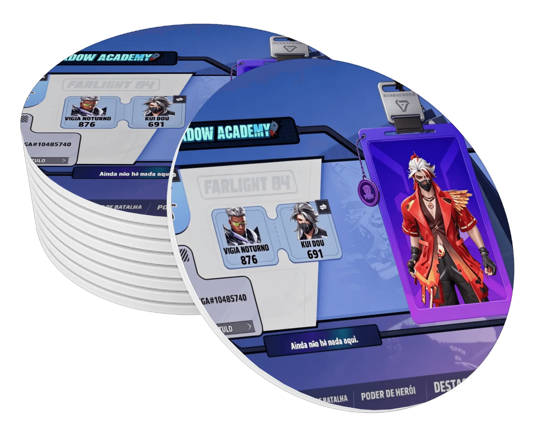 Porta-copo MDF Personagem Gamer Estilo Moderno - Imagem 1