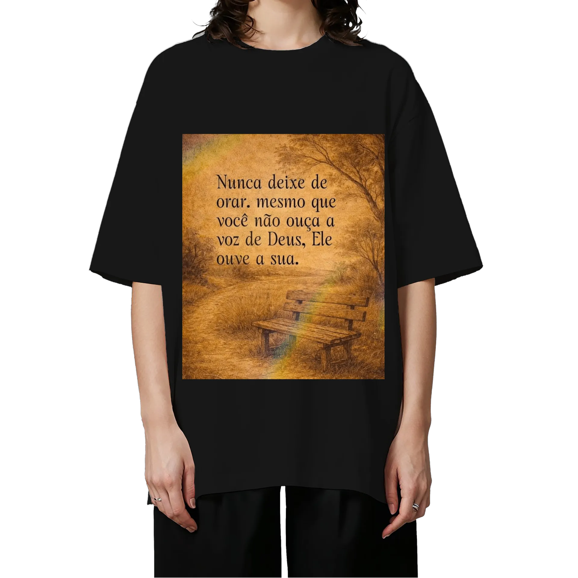 Camiseta Oversized de Canal Variedades  — imagem 3 de 6