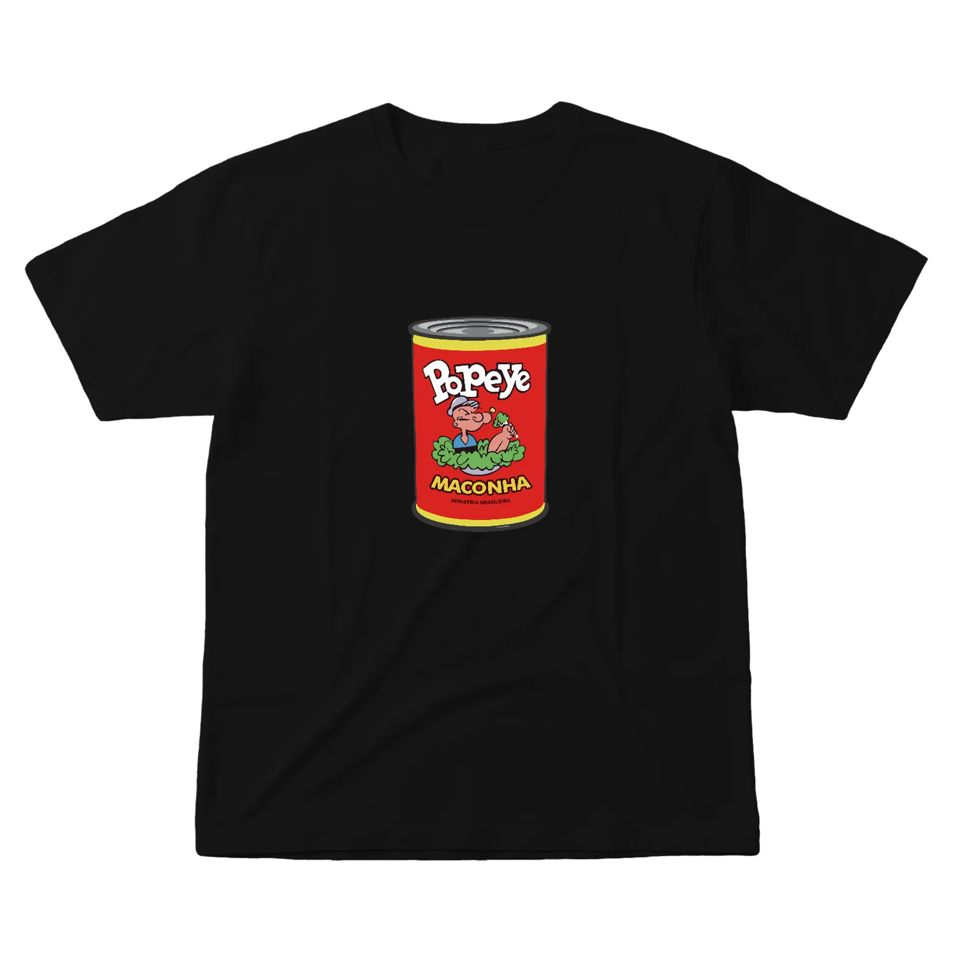 Camiseta Popeye 100% Algodão de Zanonart