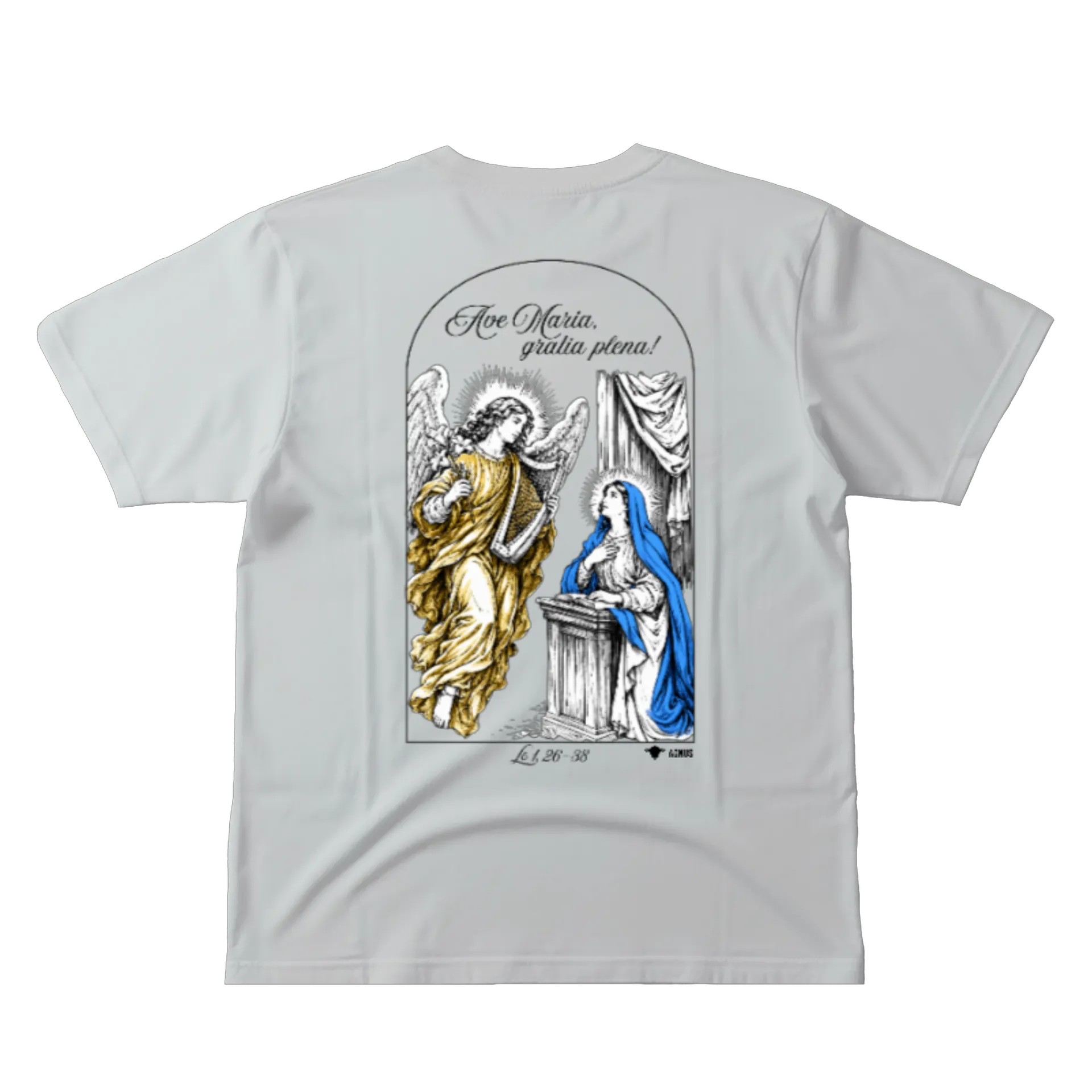 Camiseta Ave Maria Gratia Plena - Anunciação de USE.AGNUS