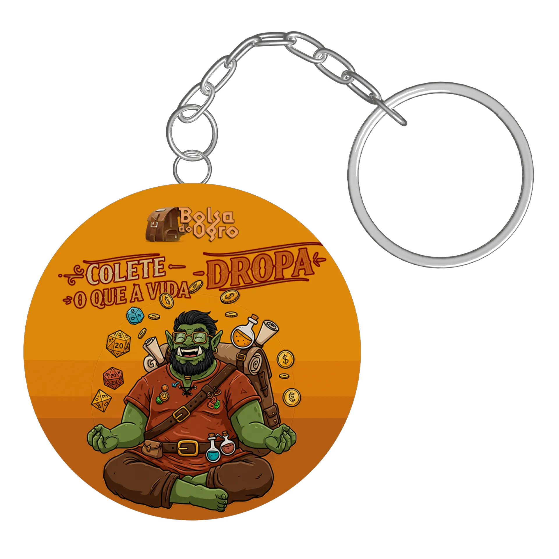 Chaveiro Personalizado de BolsaDoOgro