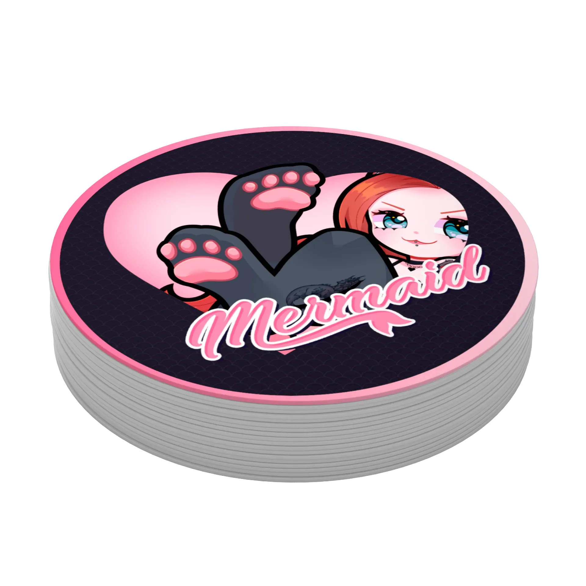 Porta-copos Mermaid 🩷 Paws Collection 🐾 - Imagem 4