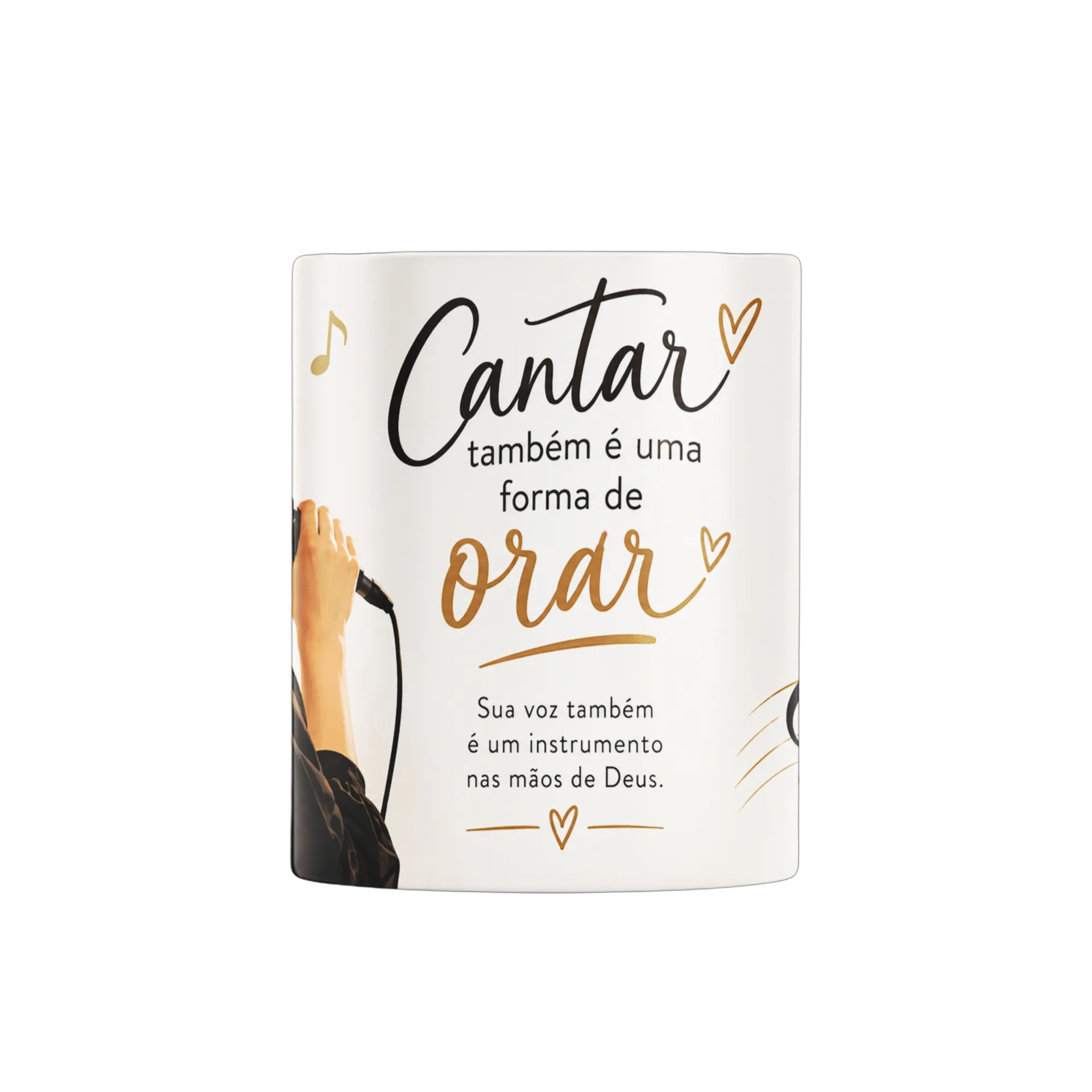 Caneca Porcelana Personalizada Cantar - Imagem 1