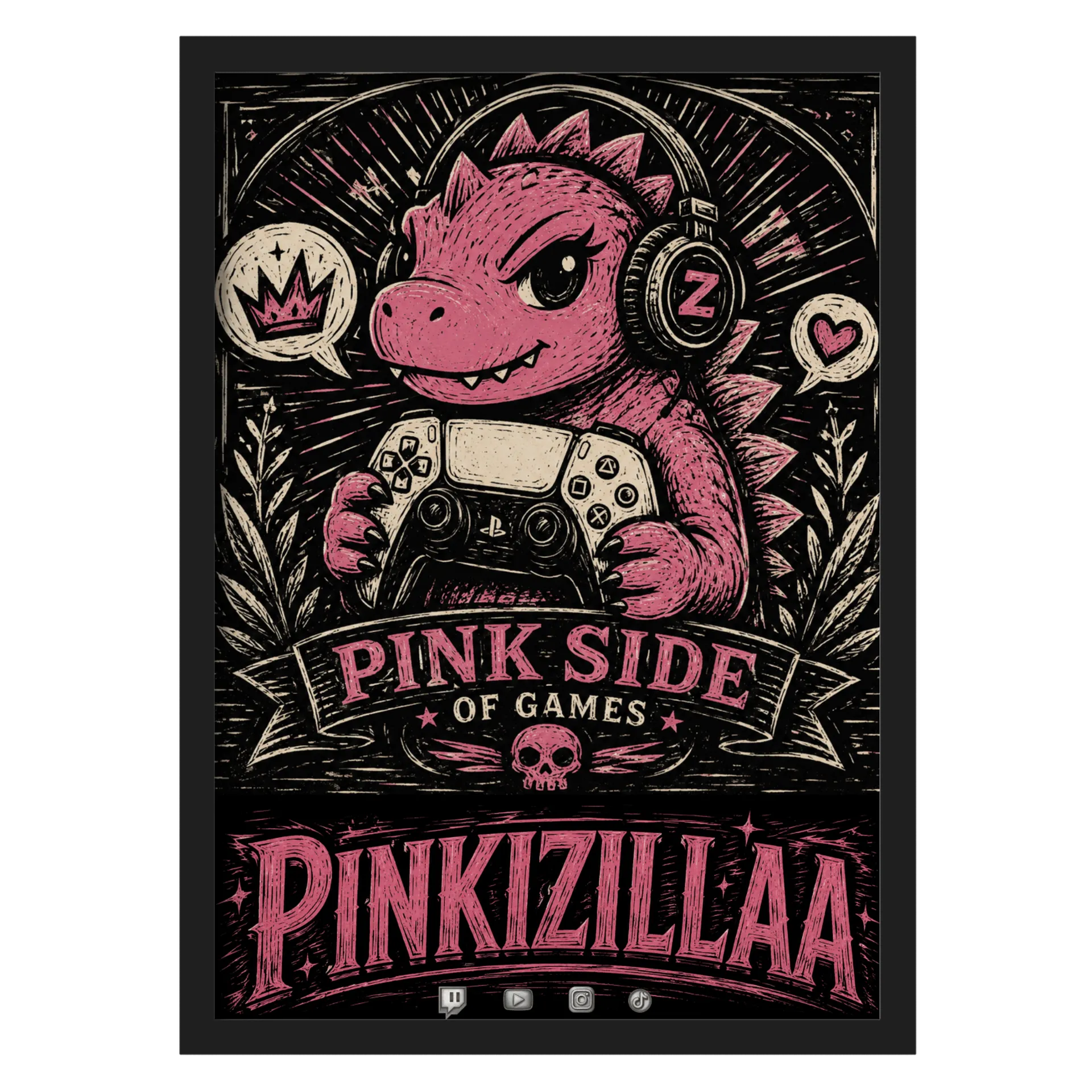 Quadro A3 personalizado de PINKIZILLAA — imagem 1 de 3