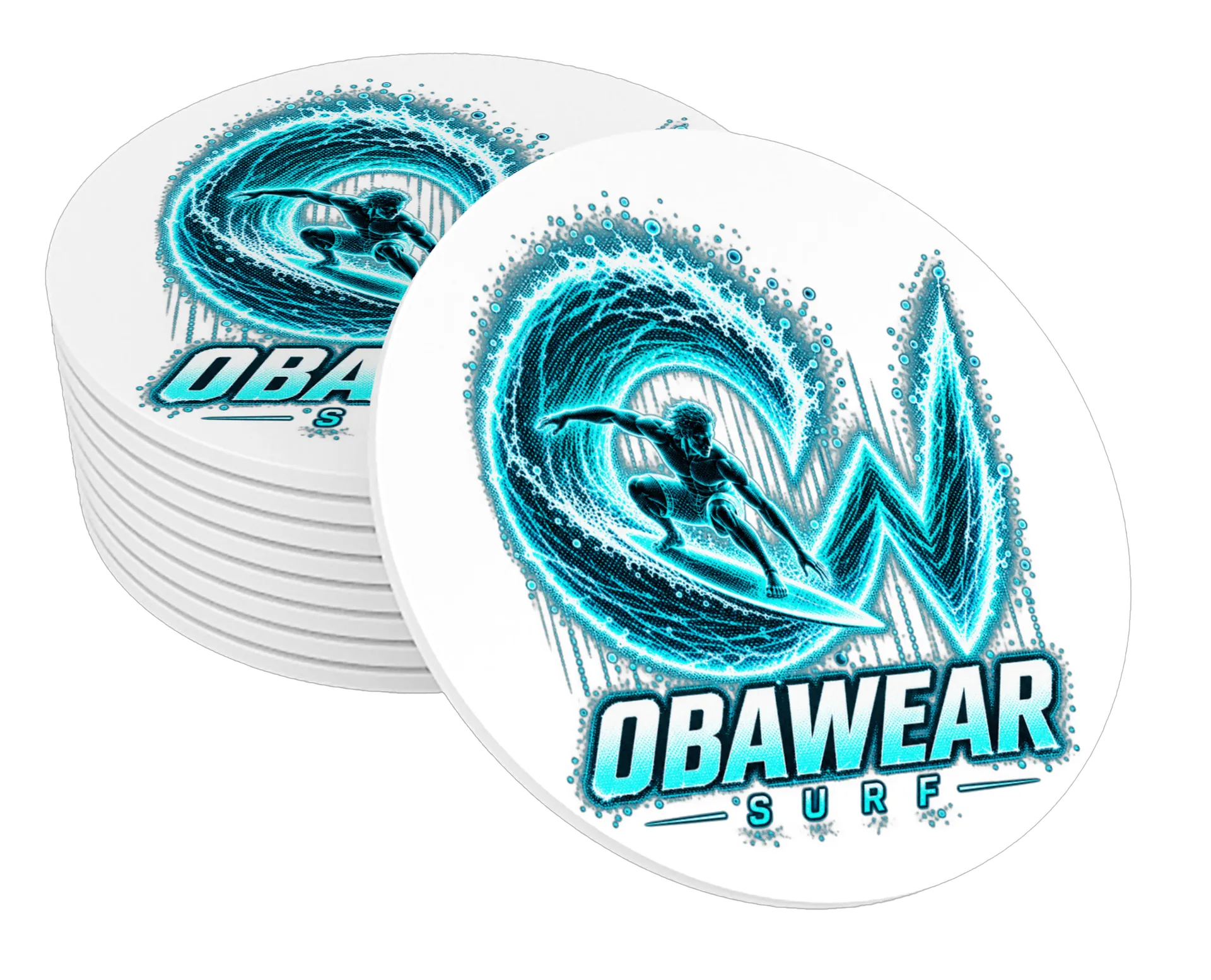 Porta-copos OBAWEAR SURF Holo Wave  de OBAWEAR  — imagem 1 de 3