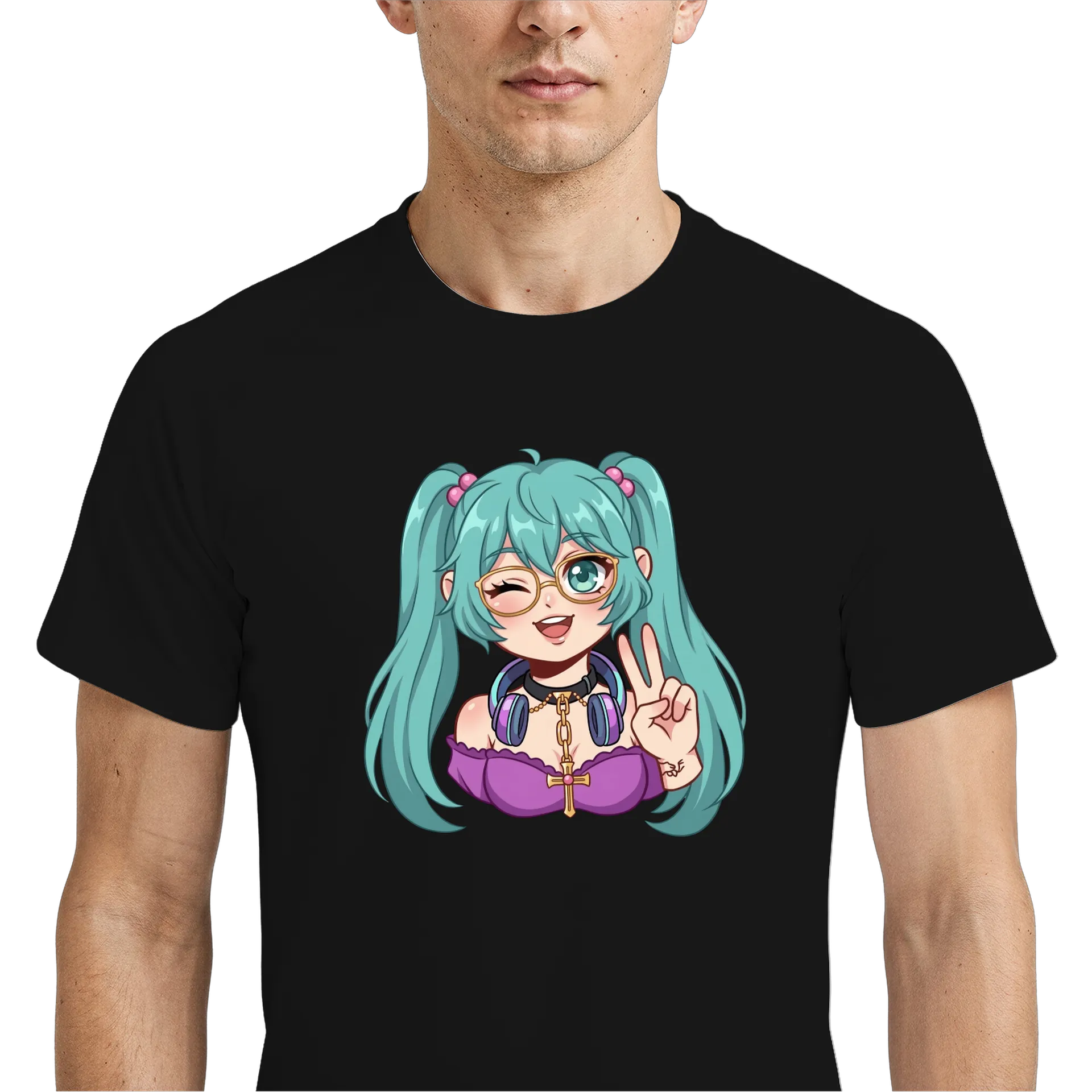 Camiseta Dry Fit MiyuriHatake com Logo Tipográfico de MiyuriHatake — imagem 5 de 6