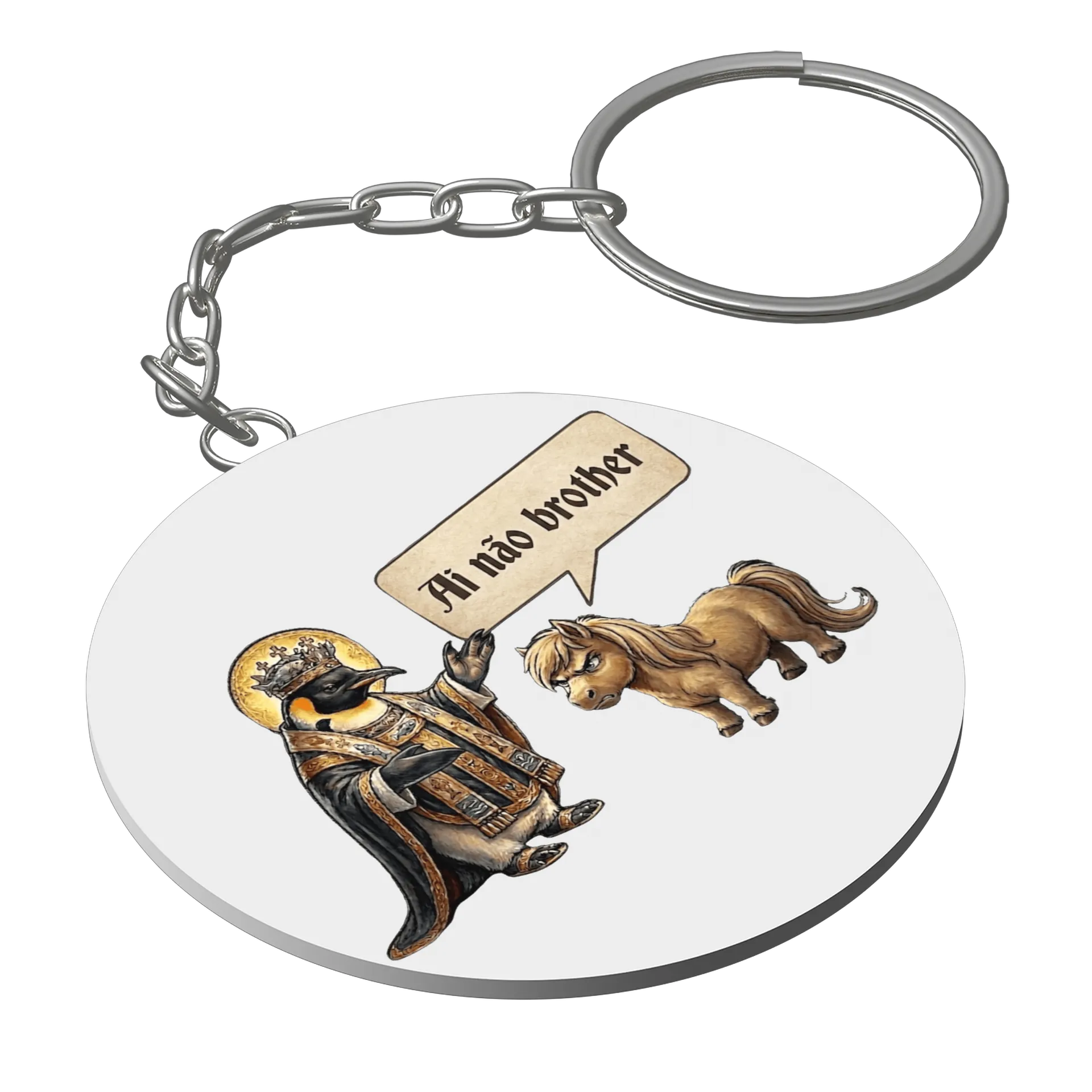Chaveiro personalizado poney - Imagem 1