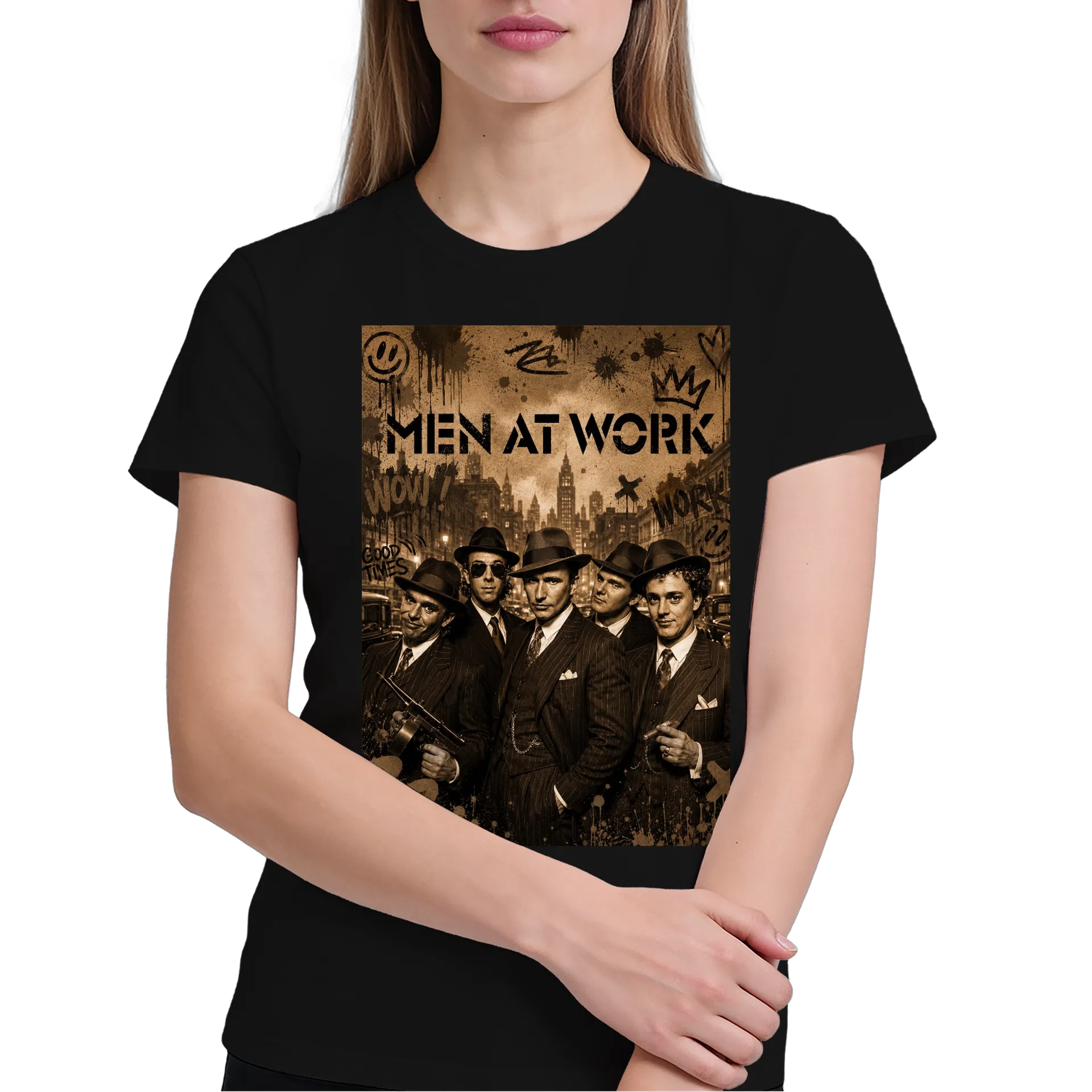 Camiseta Men At Work - Imagem 4