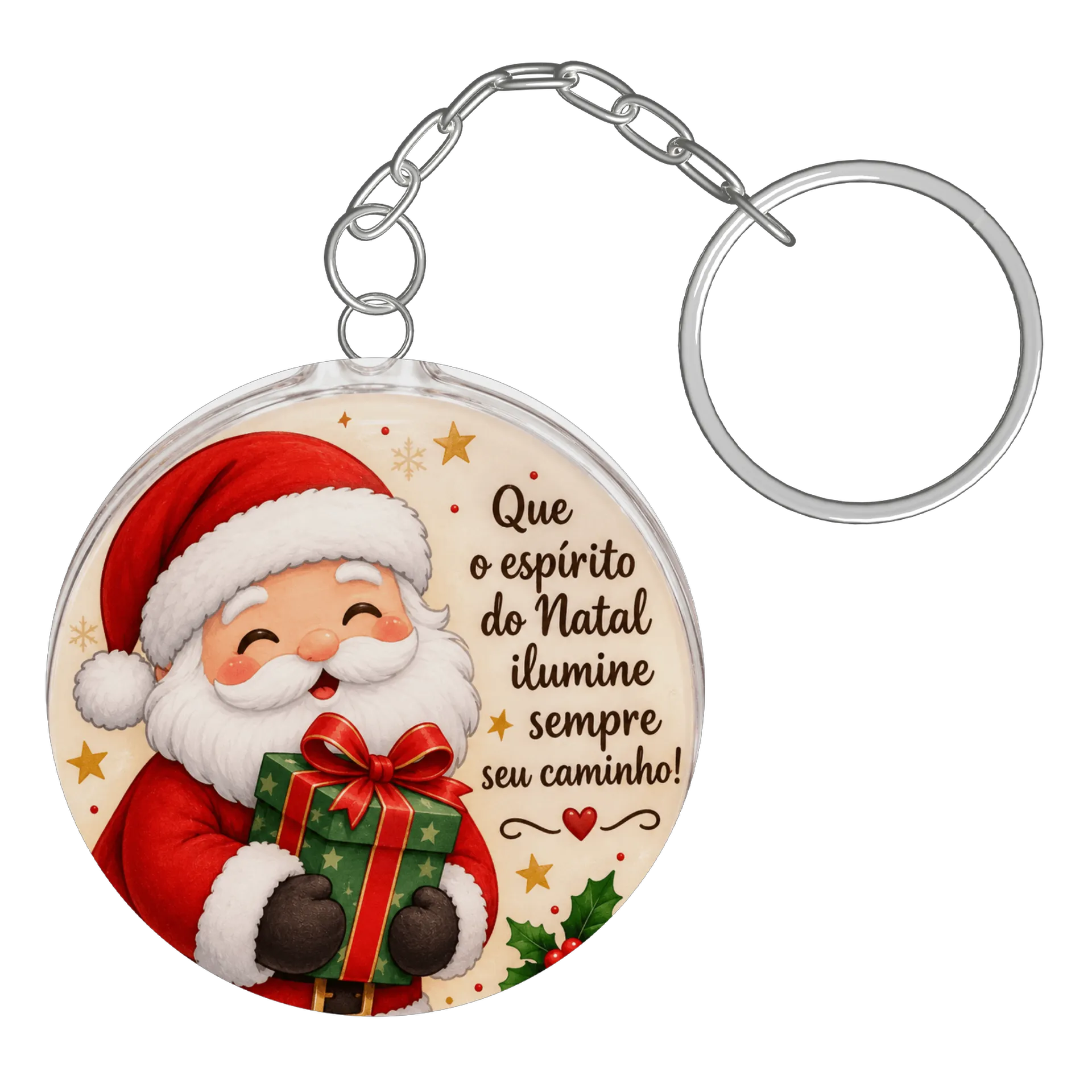 Chaveiro personalizado Natalino de SouzashopOnline — imagem 2 de 3