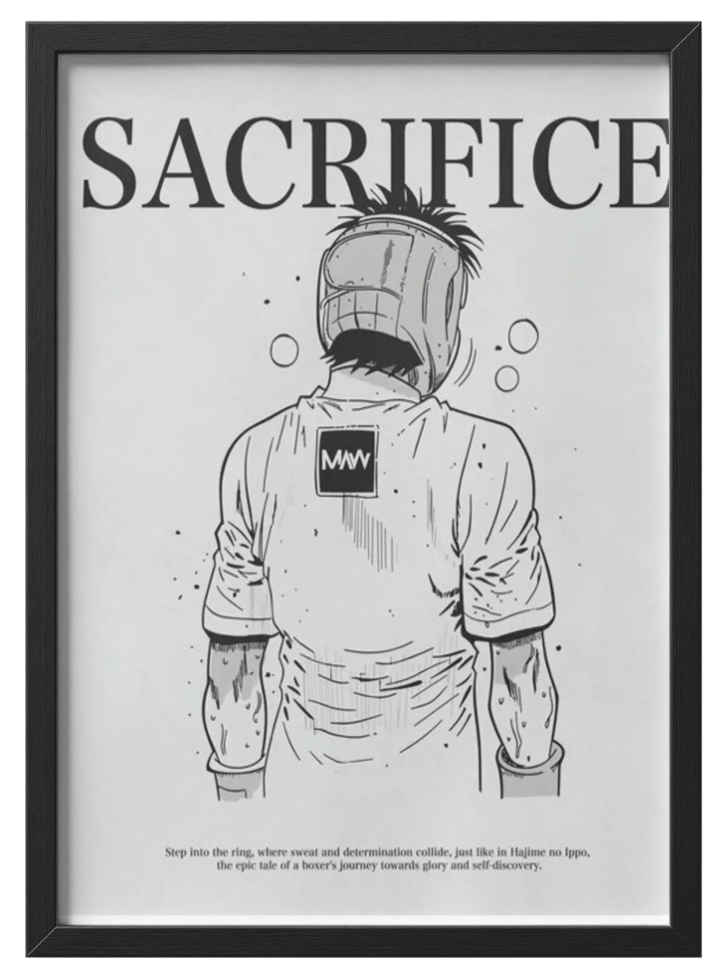 Quadro A3 personalizado de ARETÊ