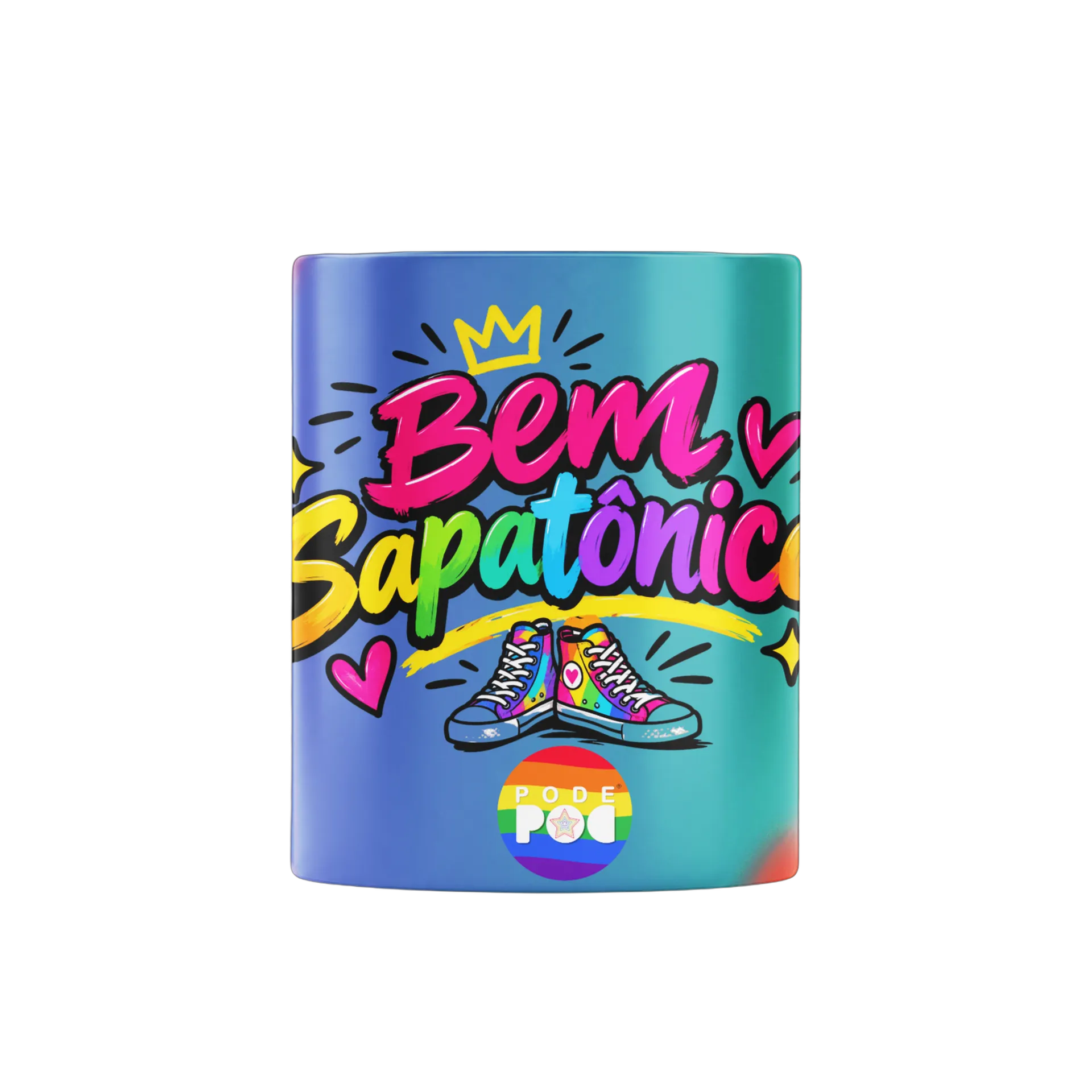 Caneca personalizada Bem Sapatônica Pode Poc - Imagem 2