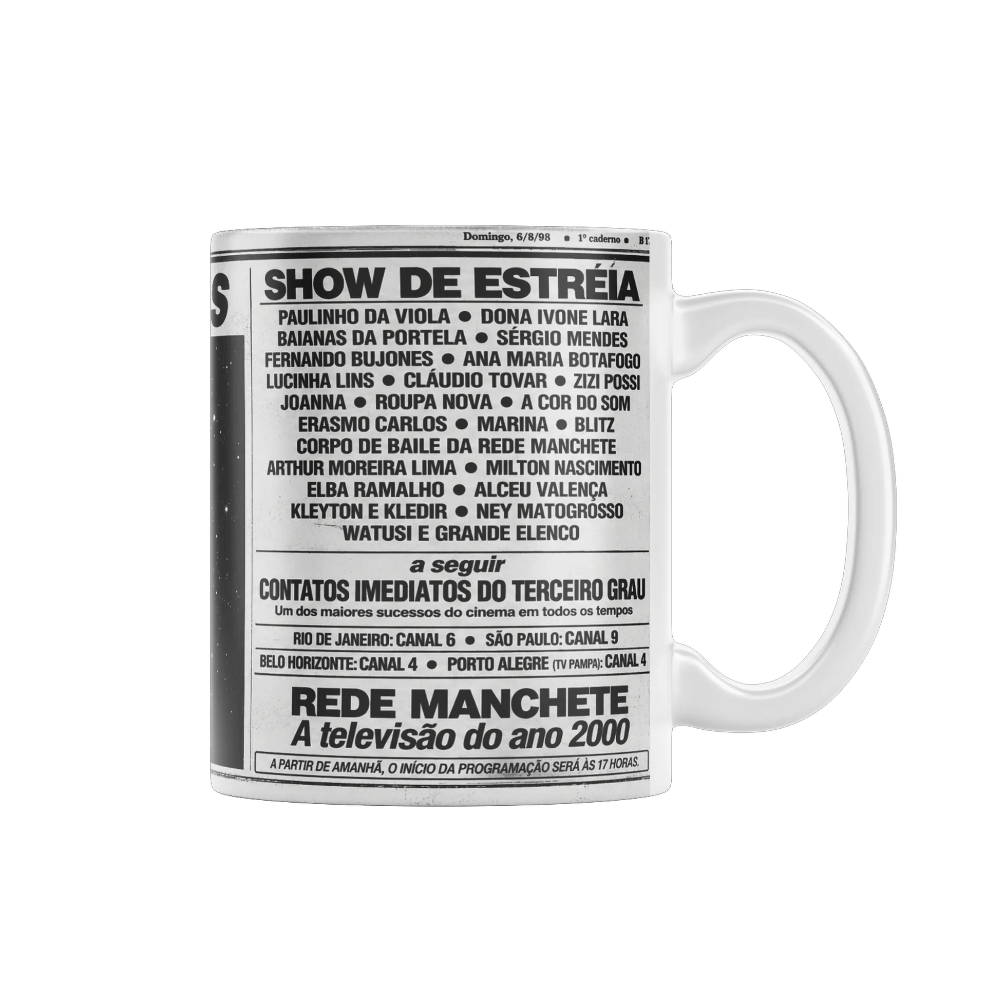 Caneca Rede Manchete 2 | Somos Tokufans - Imagem 2