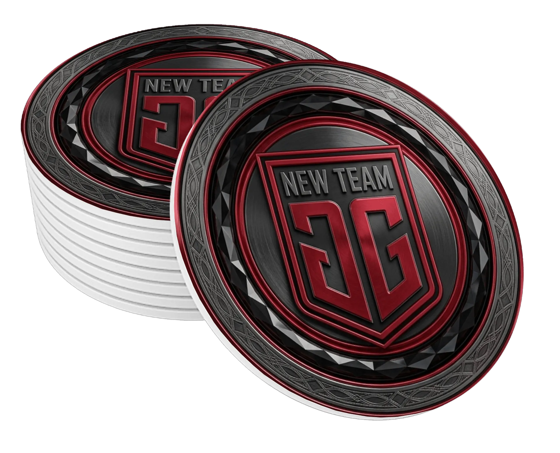 Porta-copo New Team GG MDF - Imagem 1