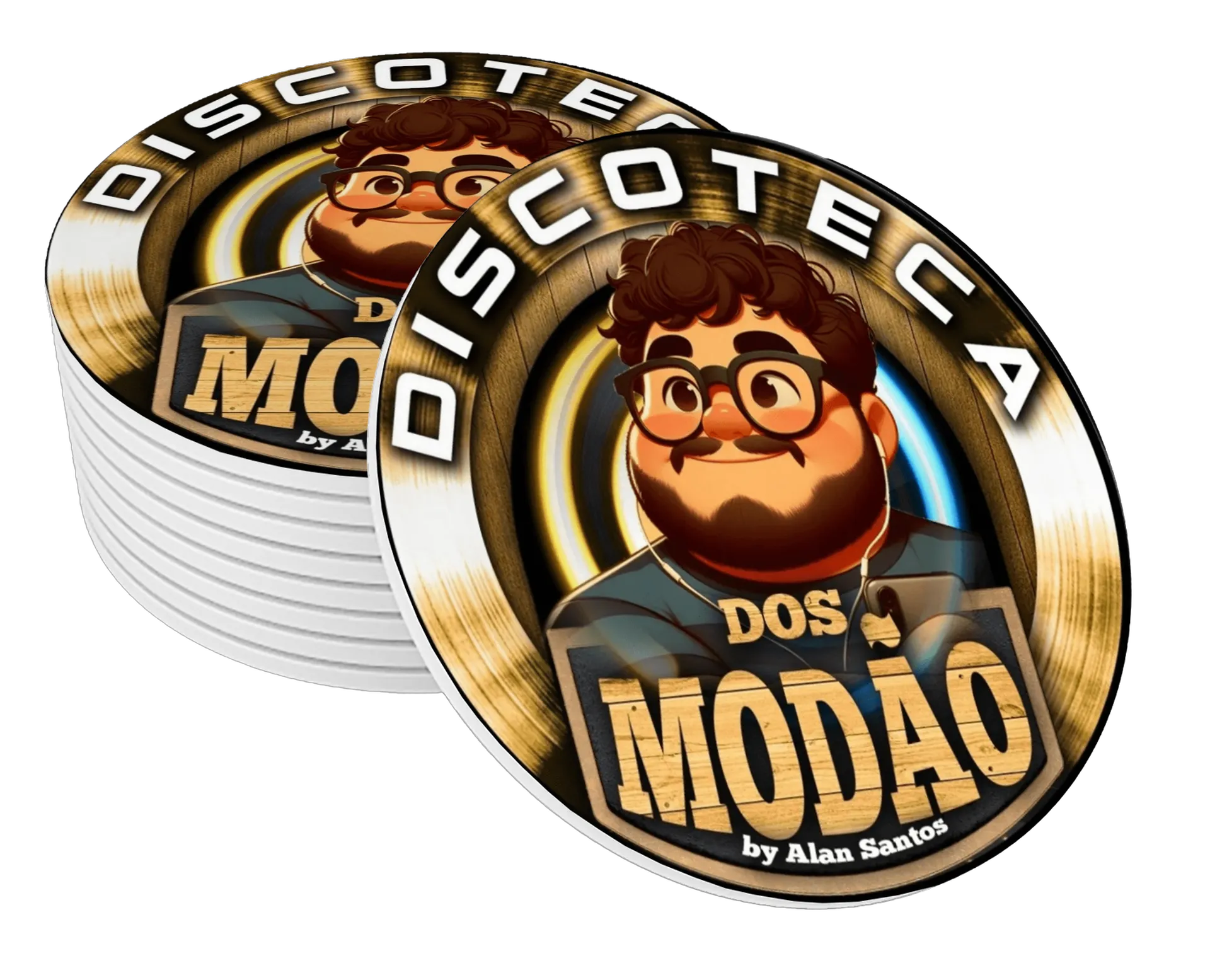 Porta-copos Discoteca dos Modão  - Imagem 1