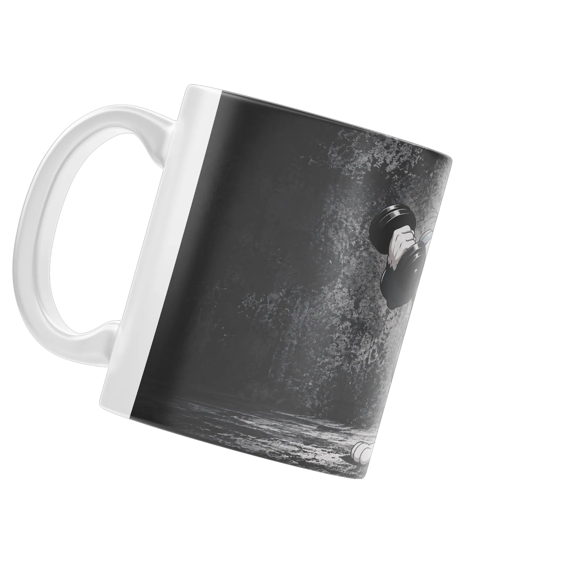Caneca Tom Musculoso Halteres Cartoon 325ml - Imagem 3