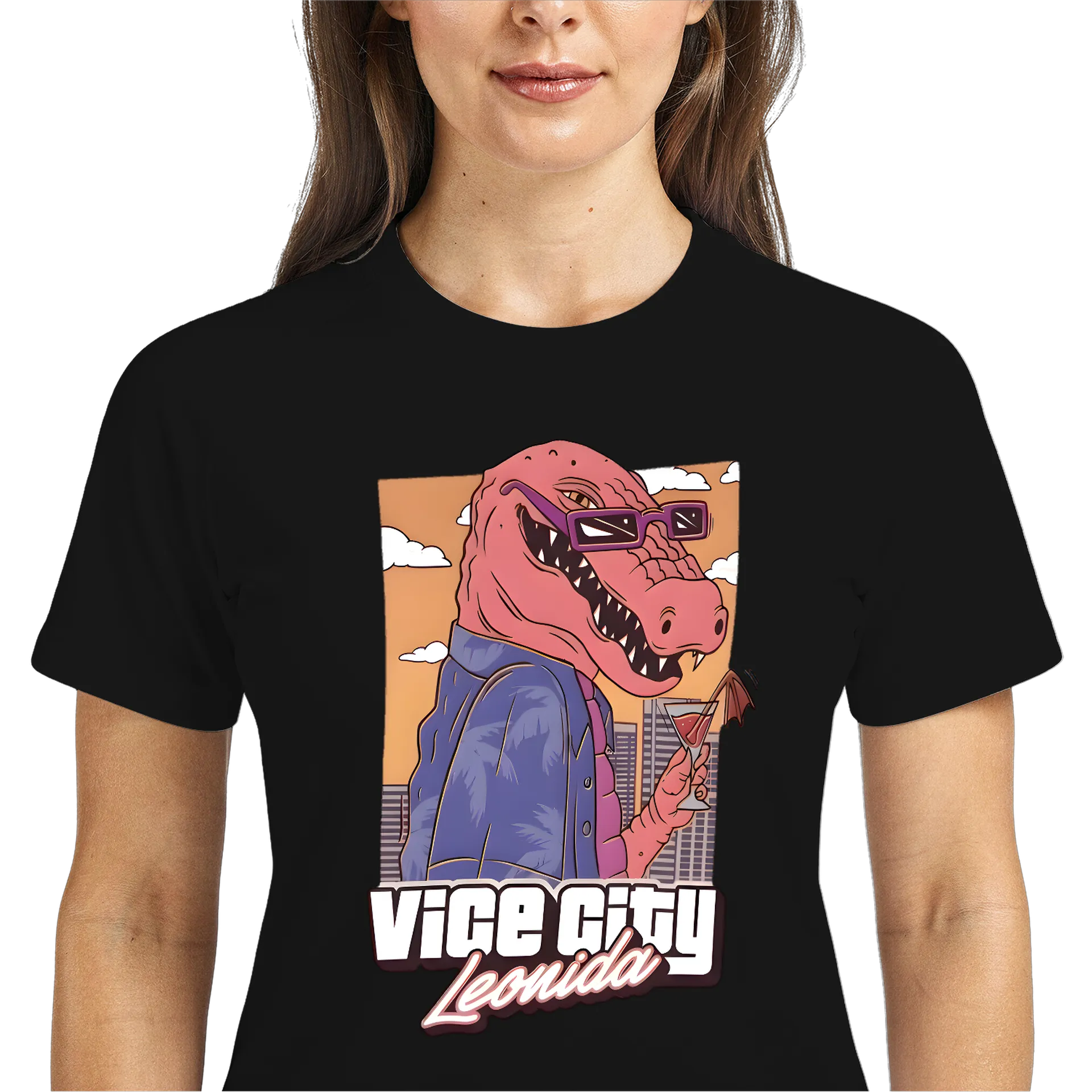 Camiseta DryFit VIce City Leonida (GTA 6) - Imagem 2