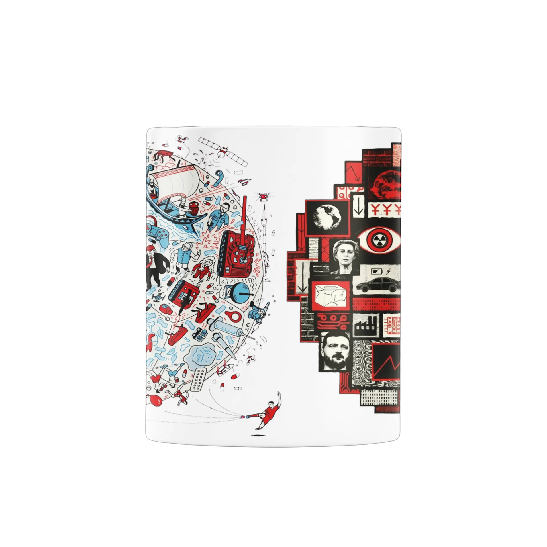 Caneca Capa Da Revista The Economist 2025 e 2026 de Aup  — imagem 2 de 4