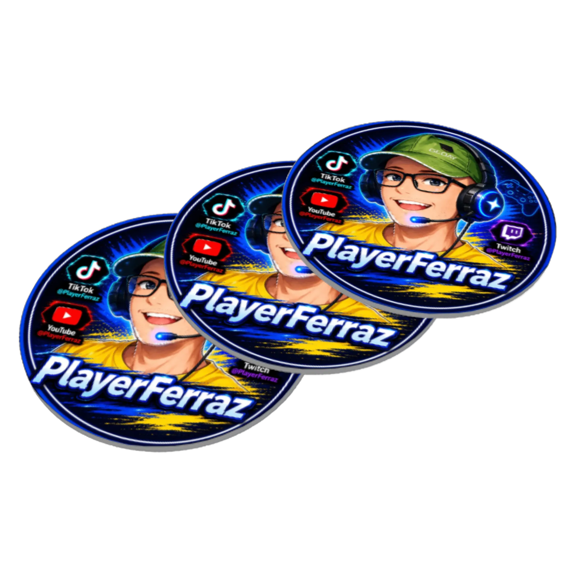 Porta-copos PlayerFerraz de PlayerFerraz