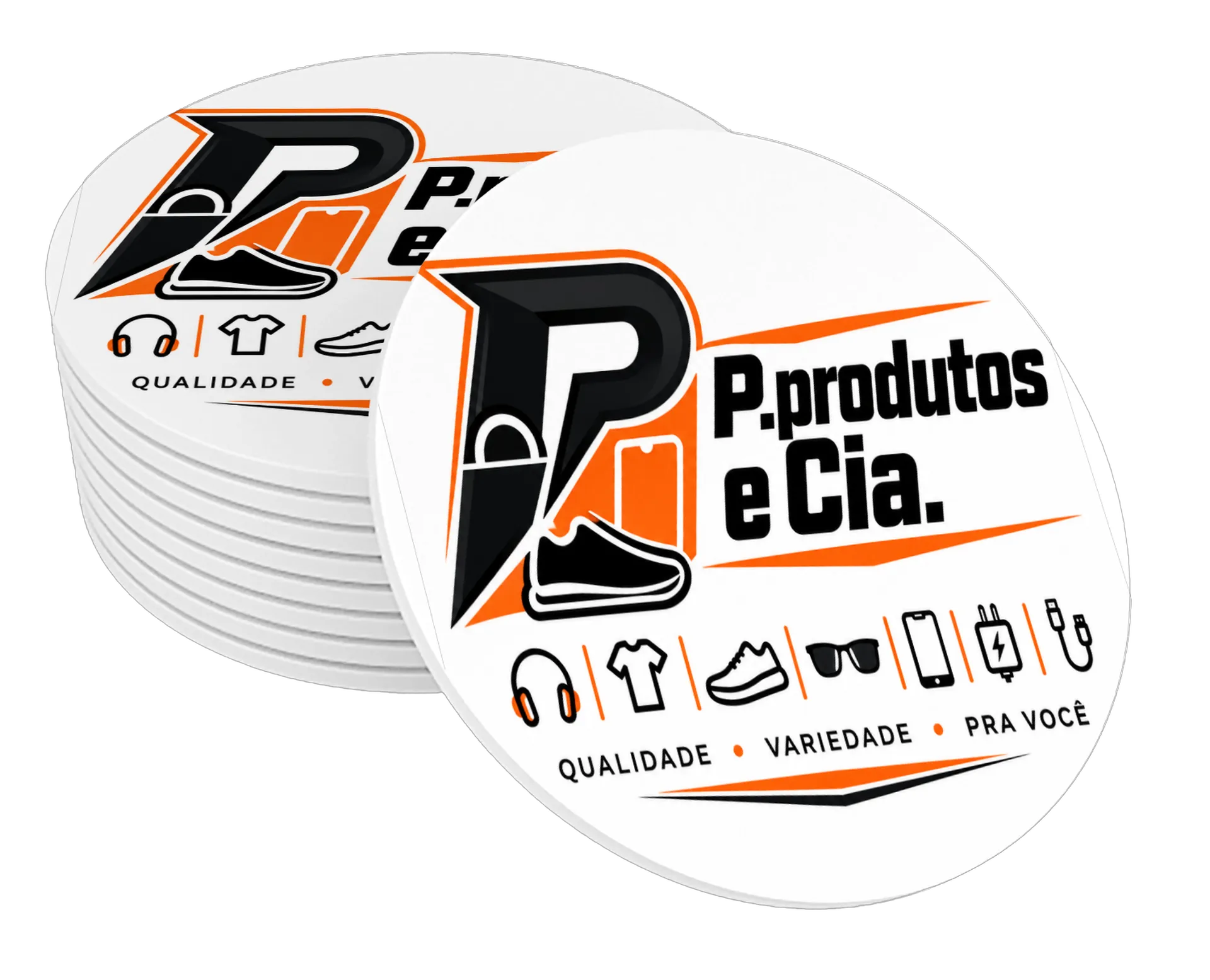 Porta-copo Estampa Paródia e Cia MDF - Imagem 1