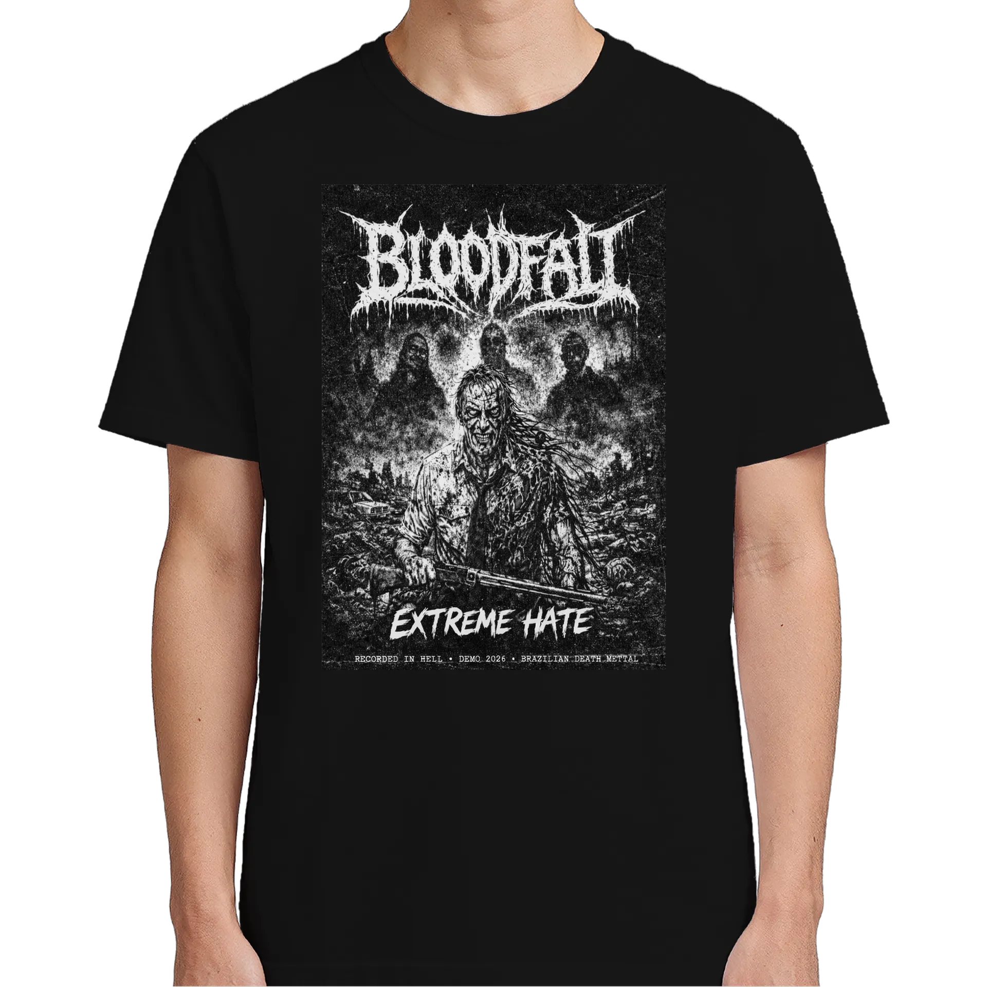 Camiseta _Bloodfall: Extreme Hate - Imagem 5