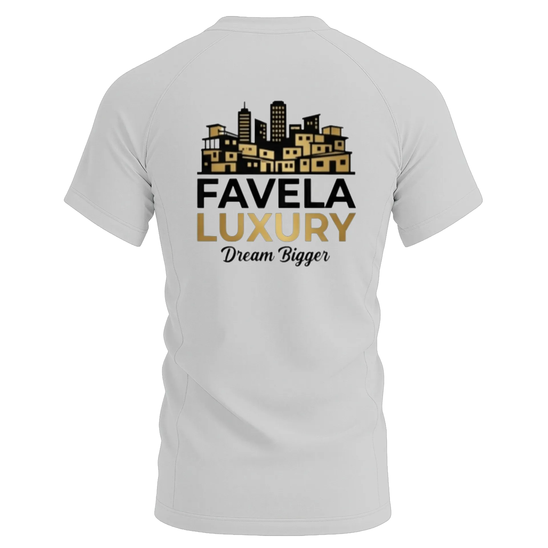 Camiseta Dry Fit Estampa Favela Luxury 100% Polyester - Imagem 2