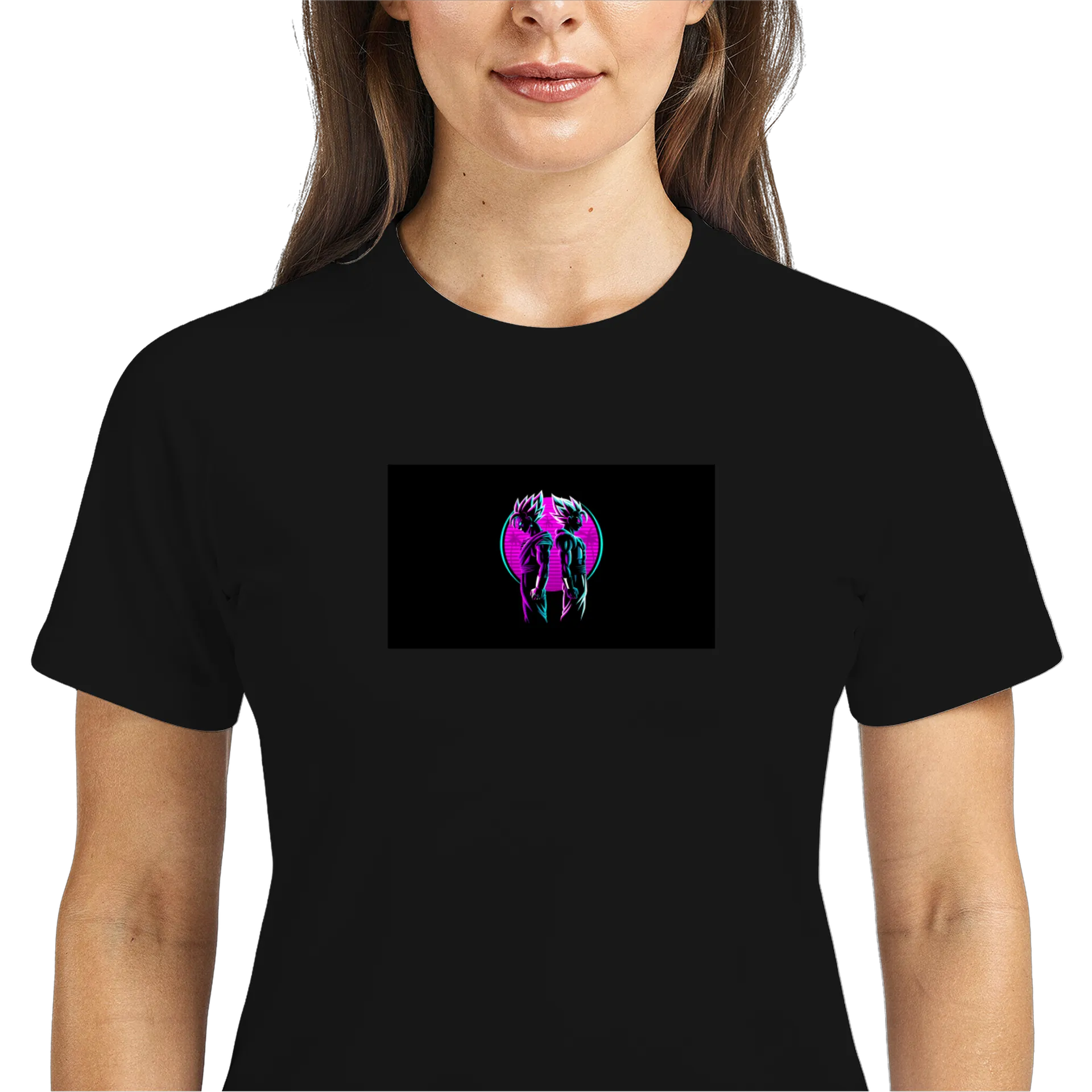 Camiseta Dry Fit Dragon Neon Retro 100% Polyester - Imagem 3
