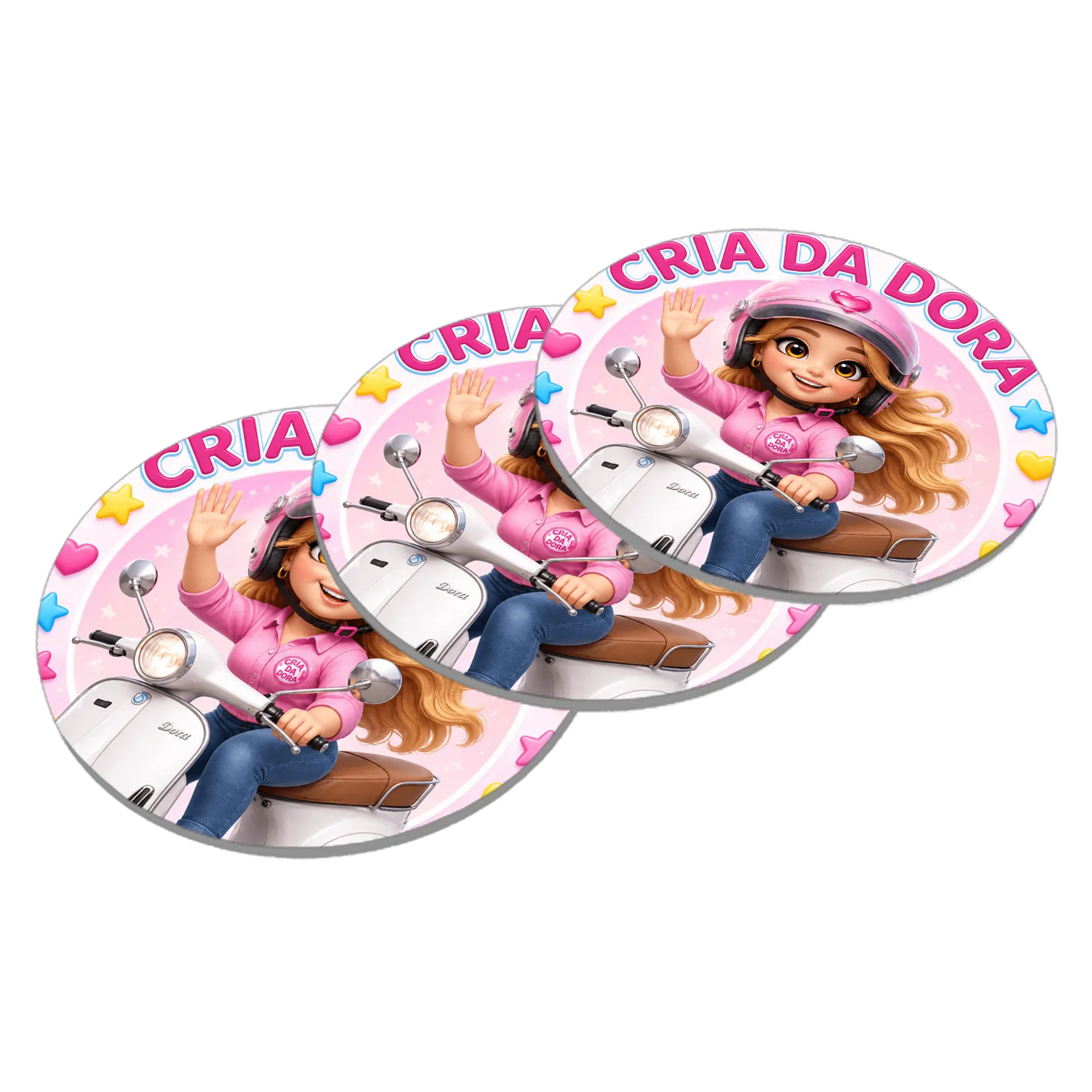 Porta-copos personalizado de Dorane