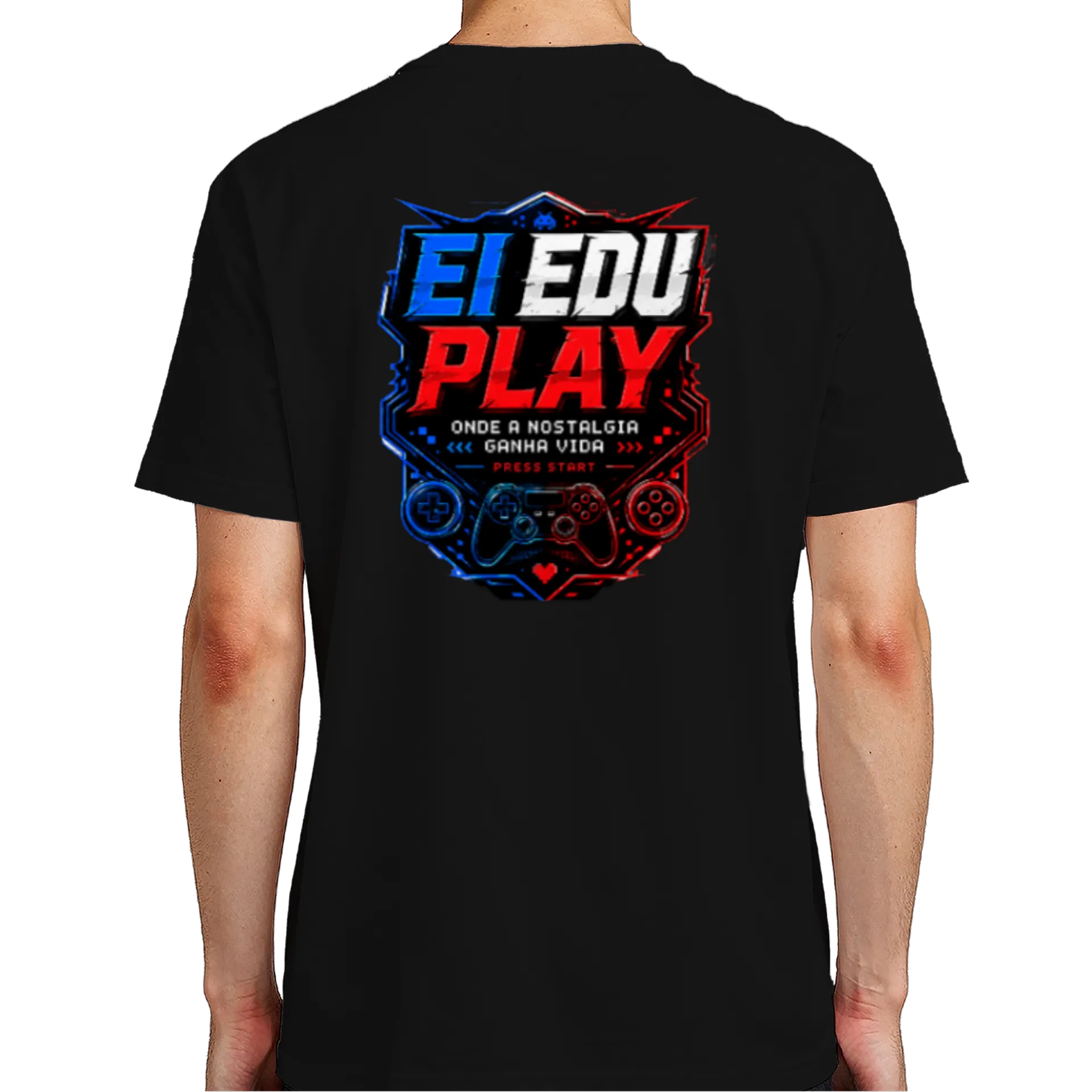 Camiseta Arcade Retrô 100% Algodão - Imagem 7