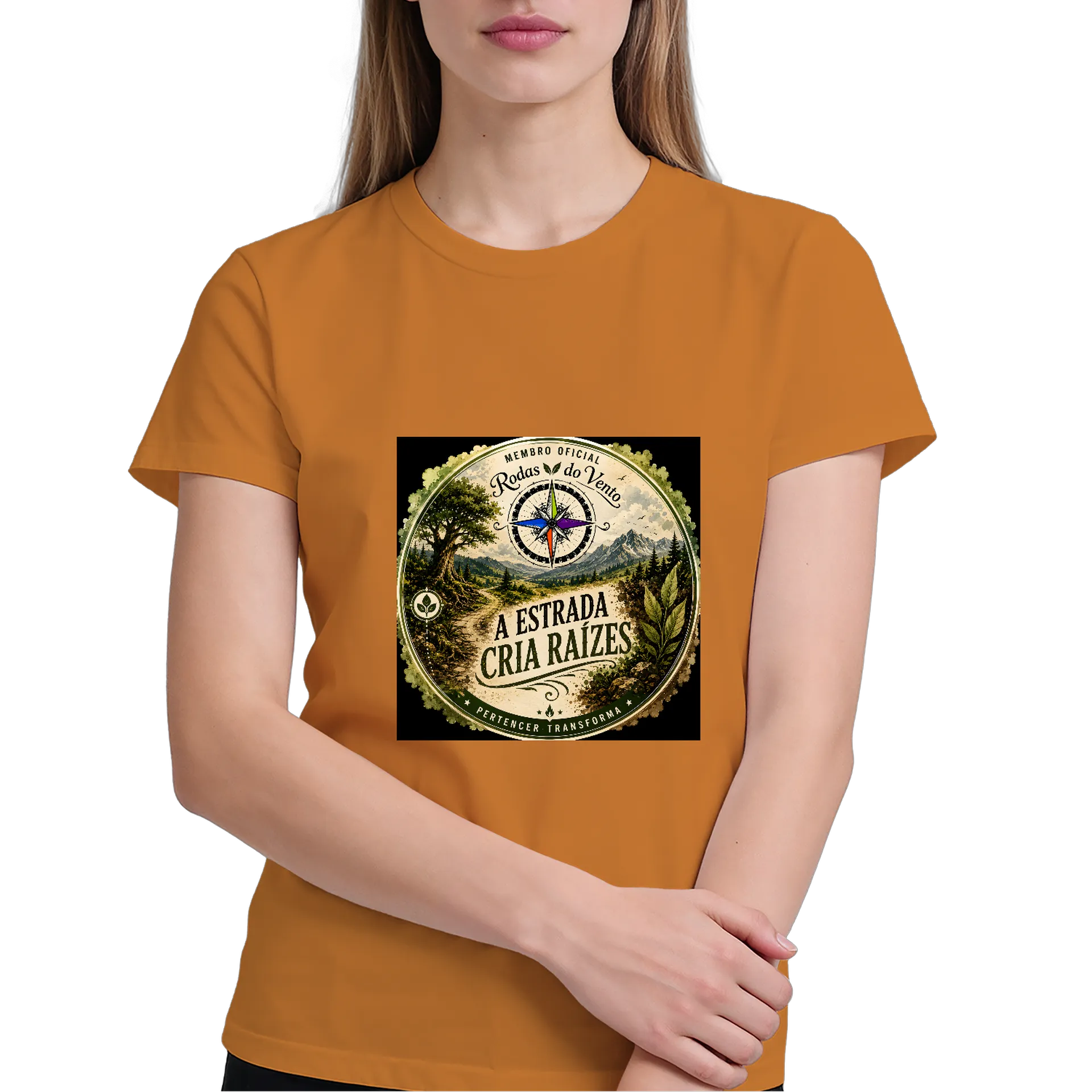 Camiseta Criando Raizes de RodasdoVento — imagem 3 de 6