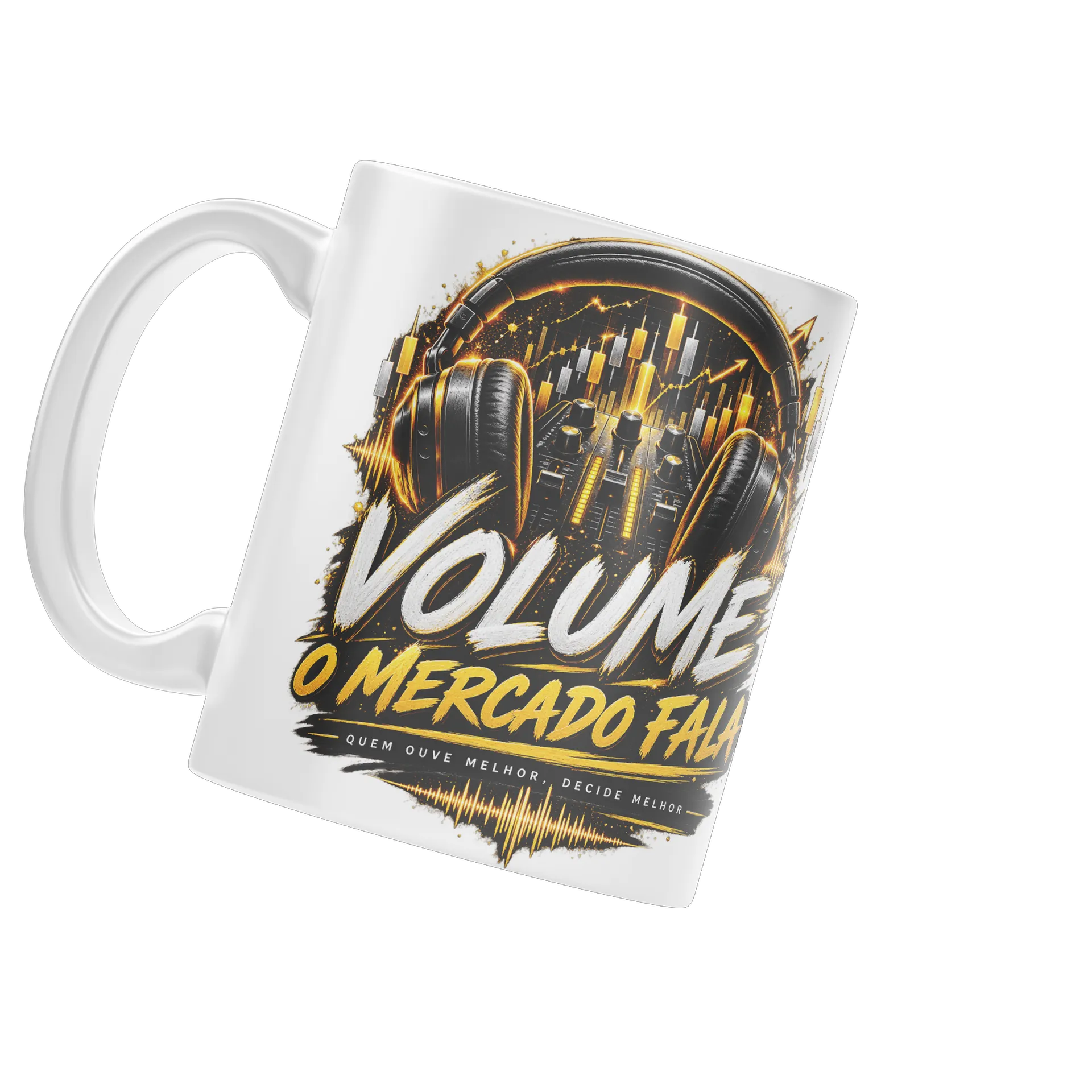 Caneca Cerâmica Volume O Mercado Fala - Imagem 4