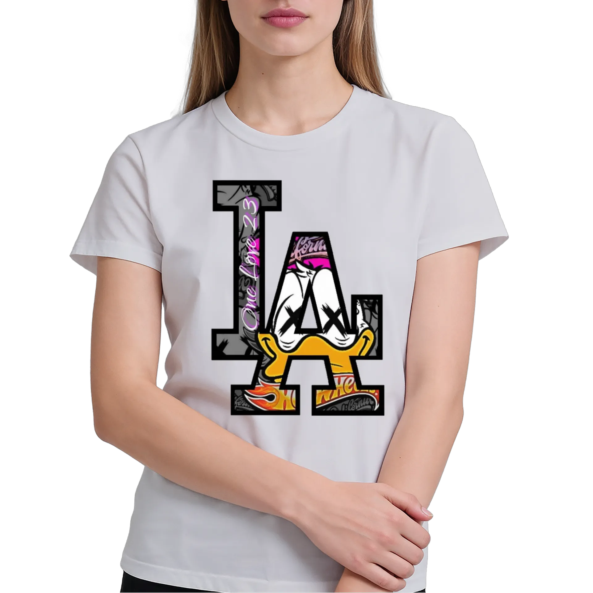 Camiseta Logo Calavera Pop Art 100% Algodão - Imagem 4