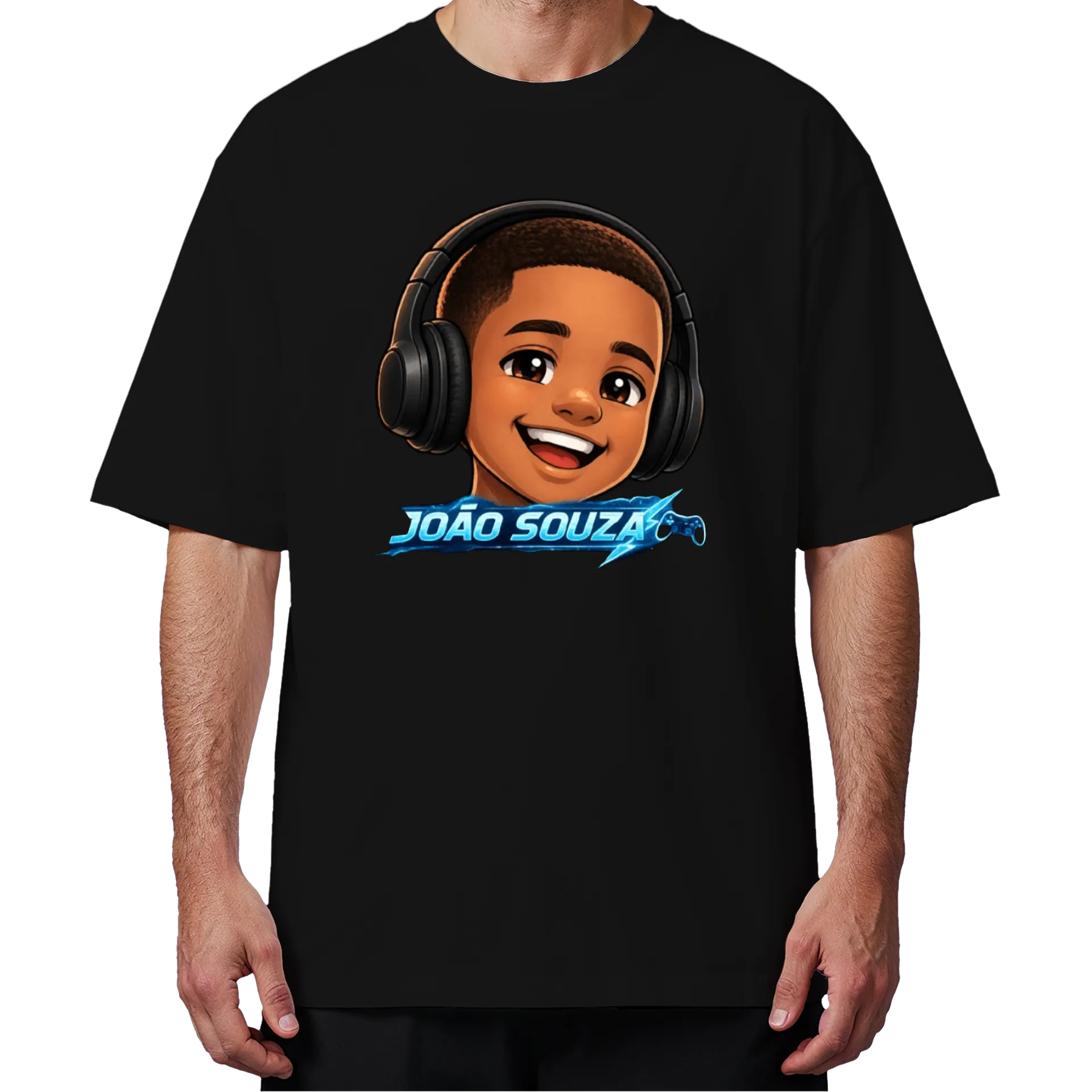 Camiseta Oversized Do Canal João Souza - Imagem 4
