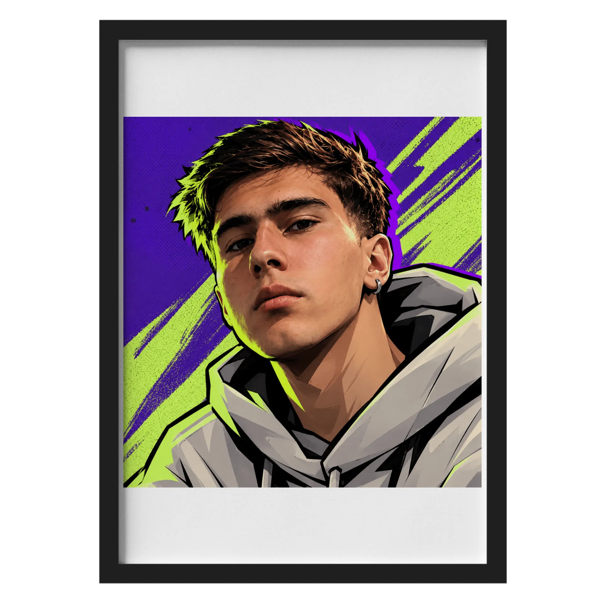 Quadro A3 personalizado Com Vidro - Imagem 1