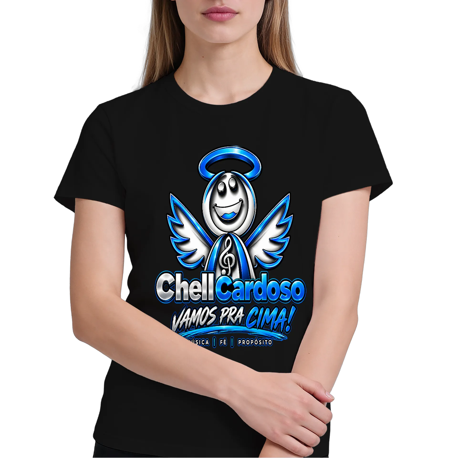 Camiseta Chell Cardoso 2   100% Algodão de Chell Cardoso — imagem 3 de 6